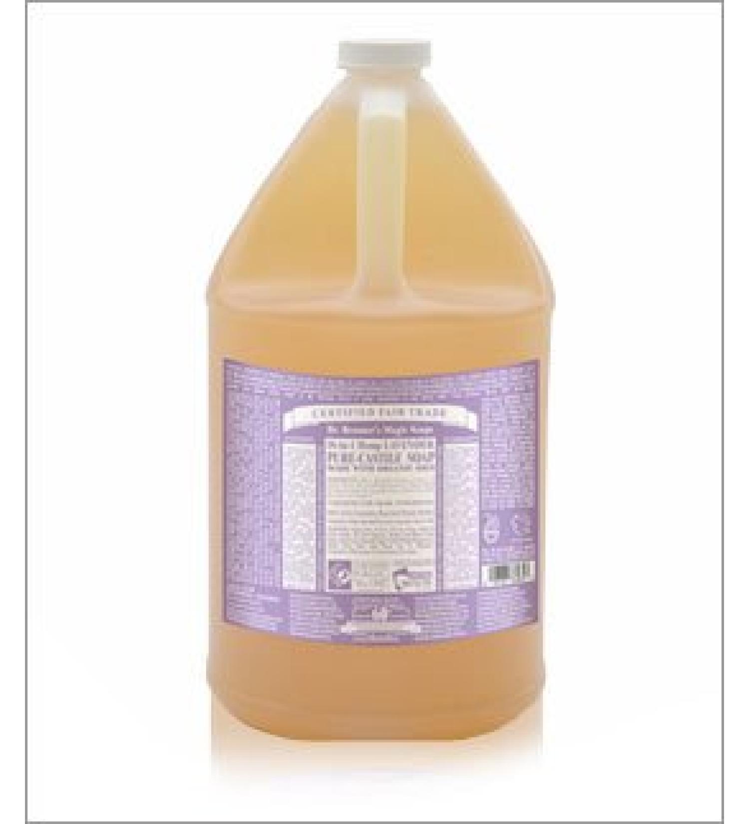 Dr. Bronner's Organic Pure Castile Liquid Soap Peppermint - 128 fl oz