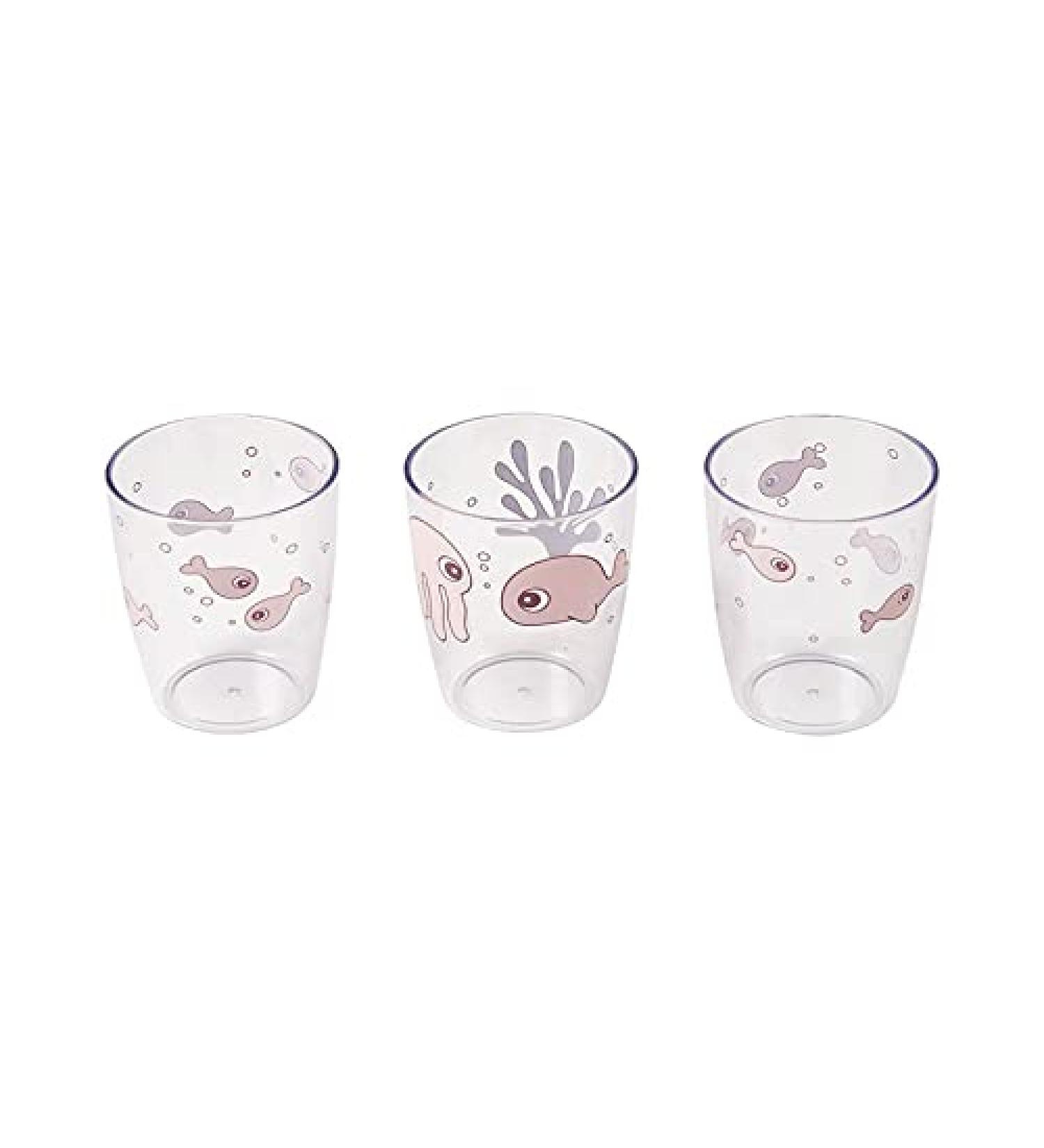 Yummy Mini Glass 3 PCs Sea Friends