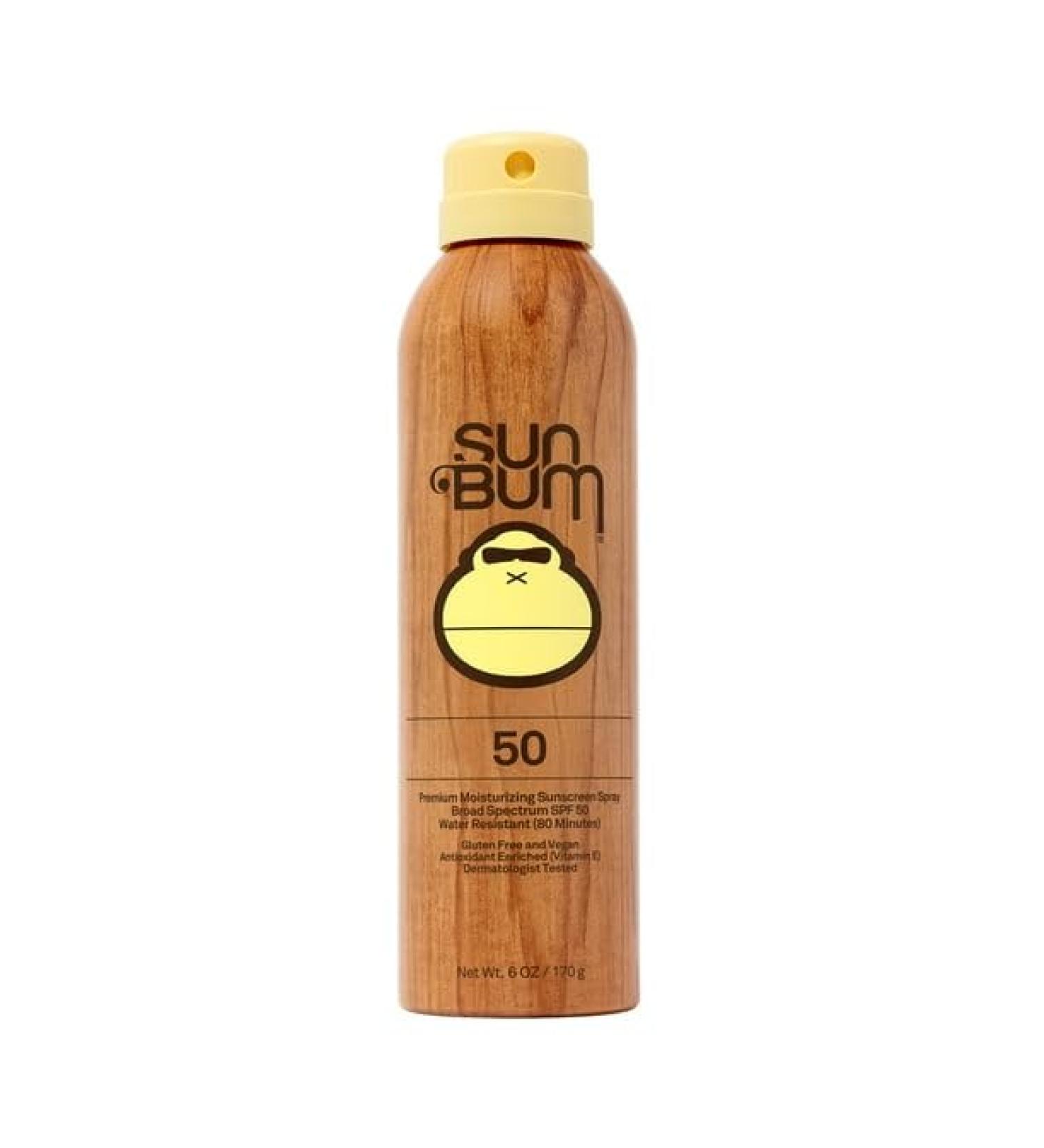 Premium Moisturizing Sunscreen Spray SPF 50 6 Dermatologist Tested This Non-Comedogenic Sunscreen Delivers Broad Spectrum UVA/UVB Protection And Contains Antioxidant-Rich Vitamin E - Buy Online on GoSupps.com