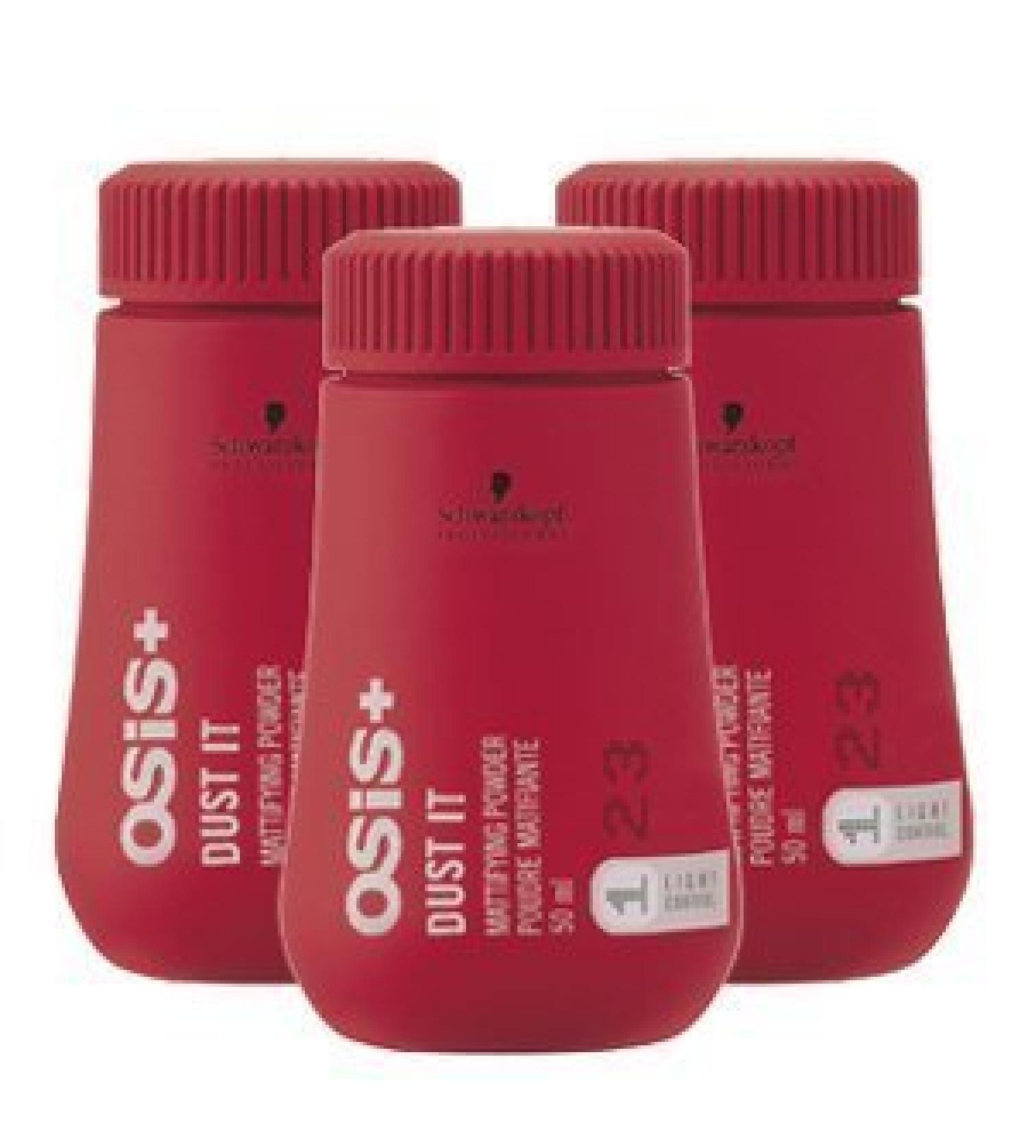 OSIS Dust It Mattifying Powder by Schwarzkopf .35oz (3 pack)! by SCHWARZKOPF Beauty (English Manual)