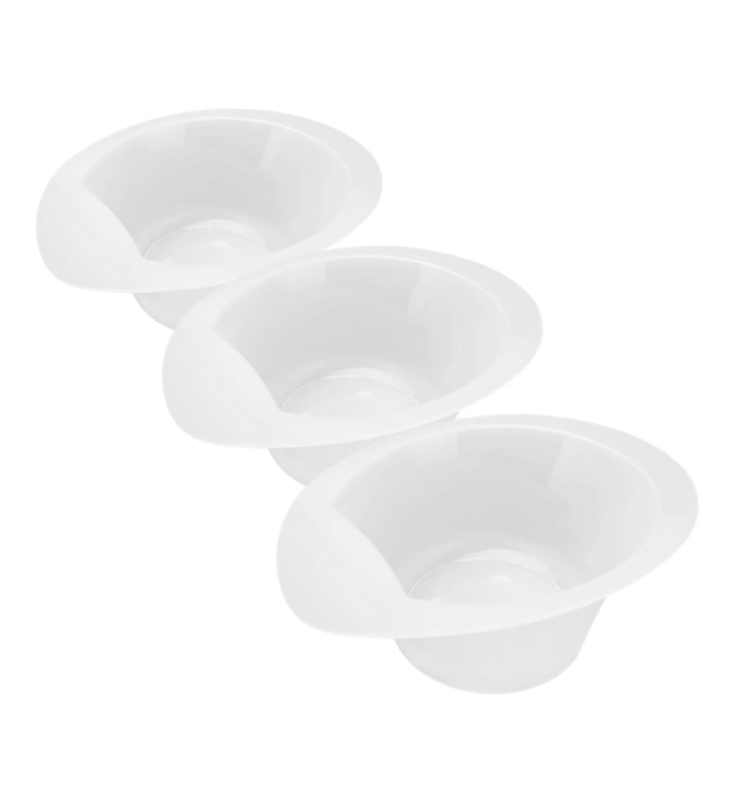 VICASKY Lot de 3 bols de coloration pour cheveux - Utilisation pratique pour la des cheveux et les produits de soins - Mat riaux en plastique durables - ouverture pour un nettoyage - Buy Online on GoSupps.com