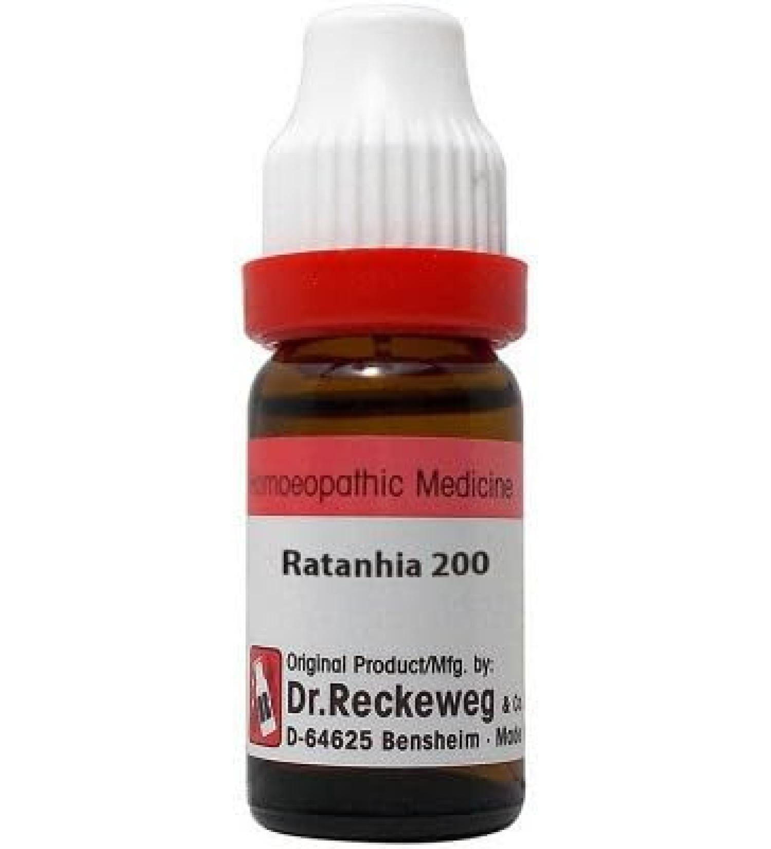 Happy heal Reckeweg's Ratanhia 200 11 ml Dilution