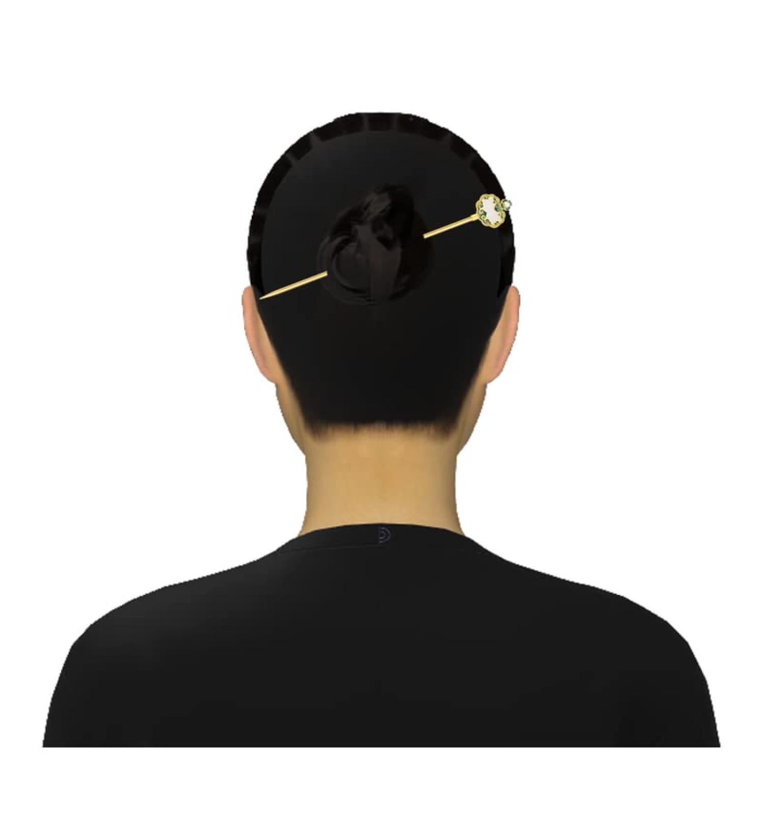 HangErFeng Silver Hairpin Hanfu Accessories Hairstick With RuYi 613 - Buy Online on GoSupps.com