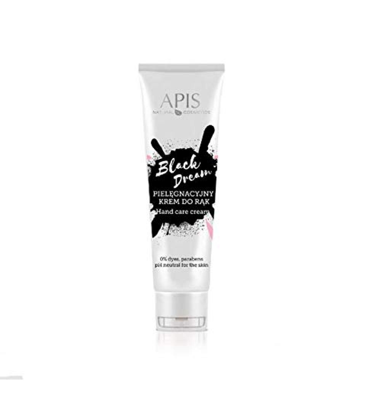 Apis Black Dream Nursing Cream for the hands with argan oil sunflower oil Shea butter |Parliamented line and hydrated skin |100 ml