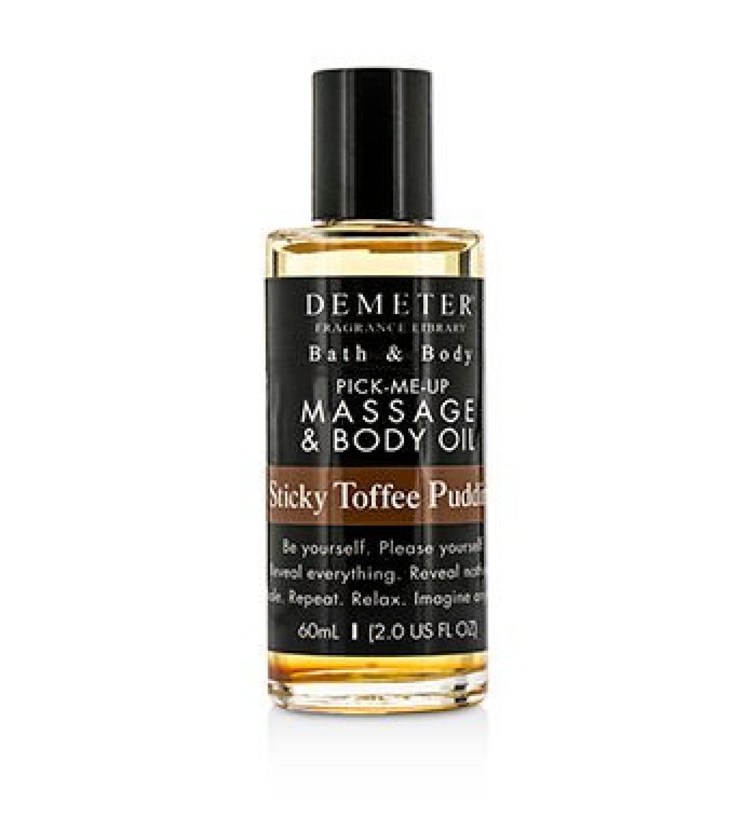 Demeter Sticky Toffee Pudding Massage & Body Oil 60ml/2oz