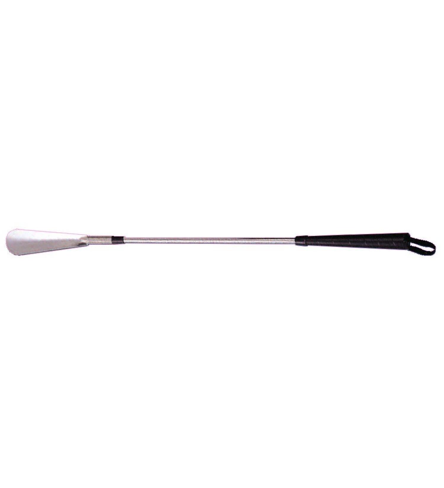 NRS Healthcare Long Handled Shoe Horn - Chrome Style