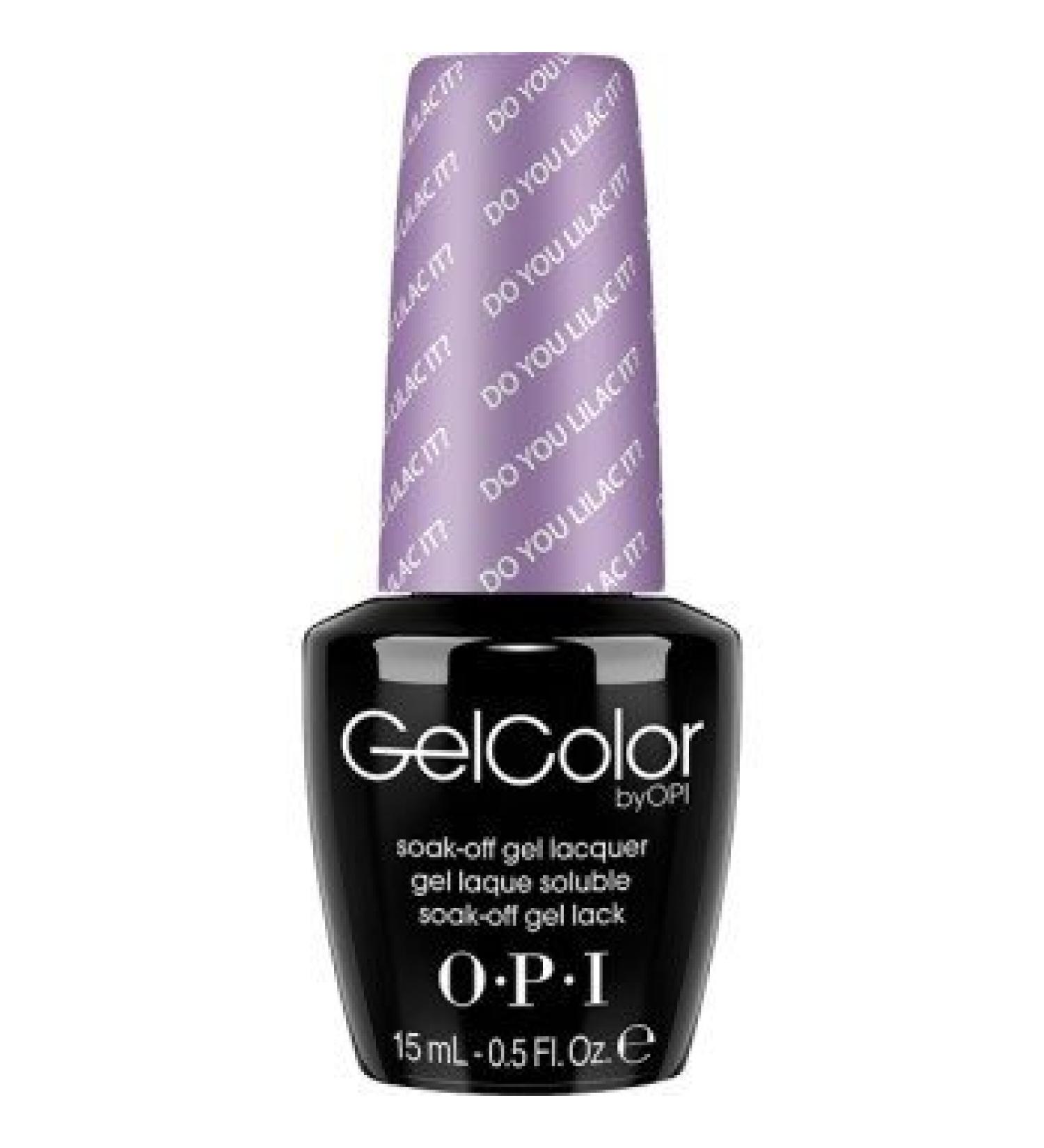 OPI Pastel GelColor Do You Lilac It Pastel Collection 2014 GC102