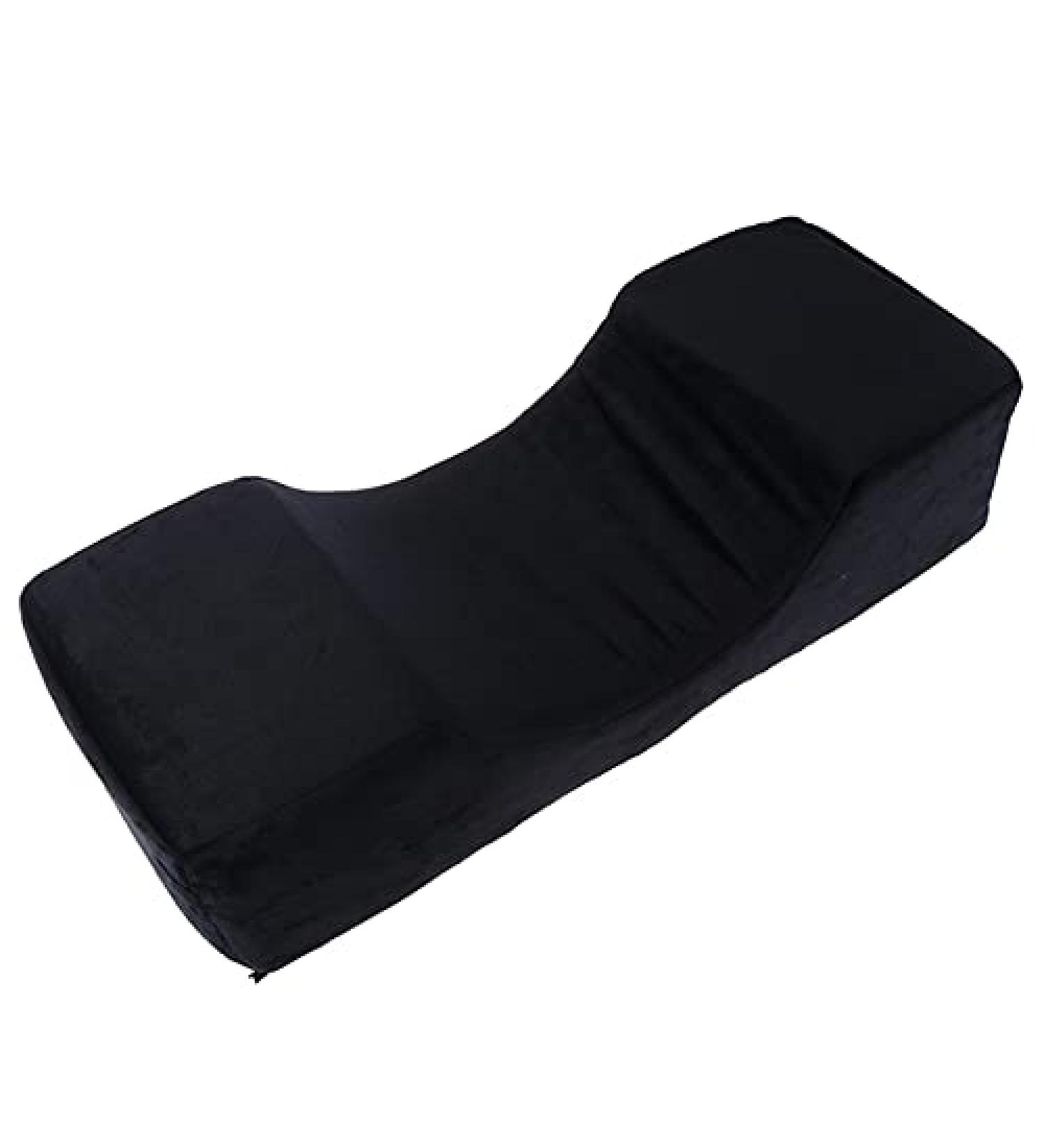 RSSK Lash Pillow Neck Support - Memory Foam Eyelash Extension Pillow with Pocket (Black) - Buy Online on GoSupps.com