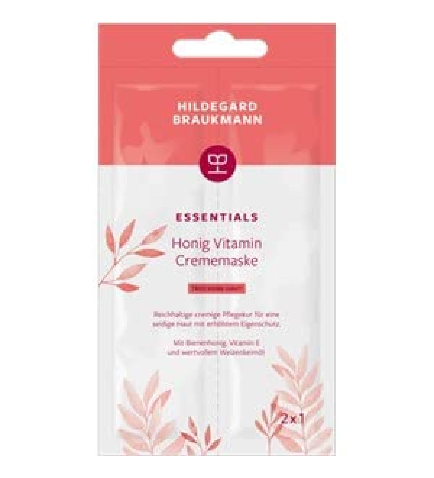 Honey Vitamin Cream Mask 2 x 7 ml Sachet 14 ml