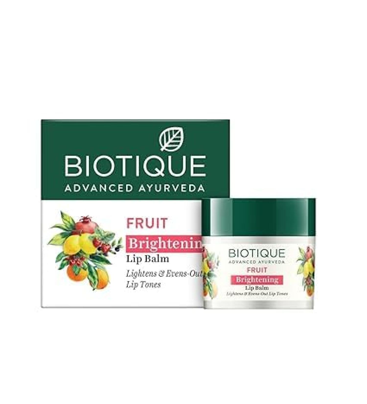 Lightening Lip Balm with Hydrating Botanicals - Even Tone & Brighten Lips Naturally | 12g International Shipping - Buy Online on GoSupps.com