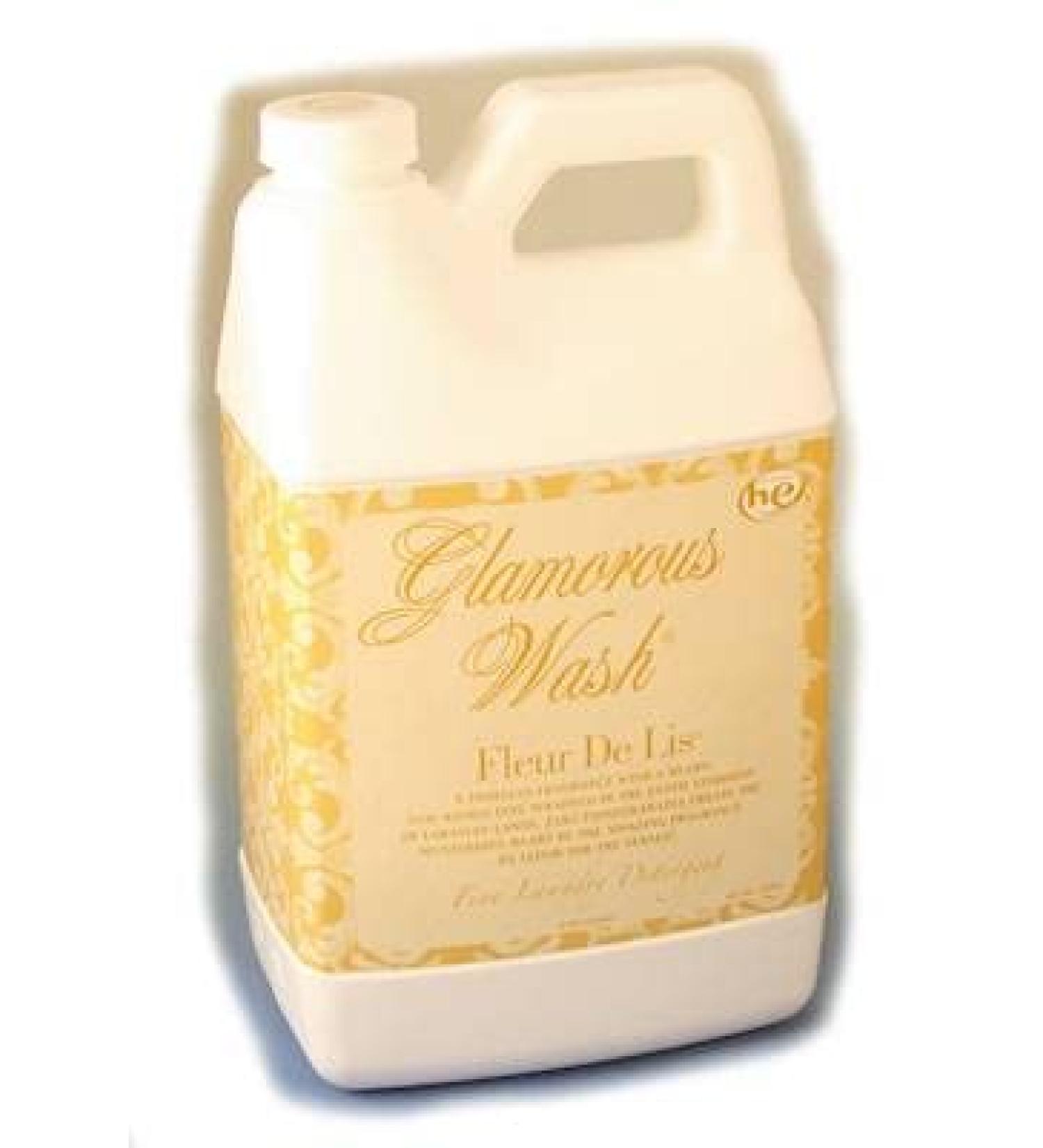 FLEUR DE LIS Glamorous Wash 64 oz Half Gallon Fine Laundry Detergent by Tyler Candles