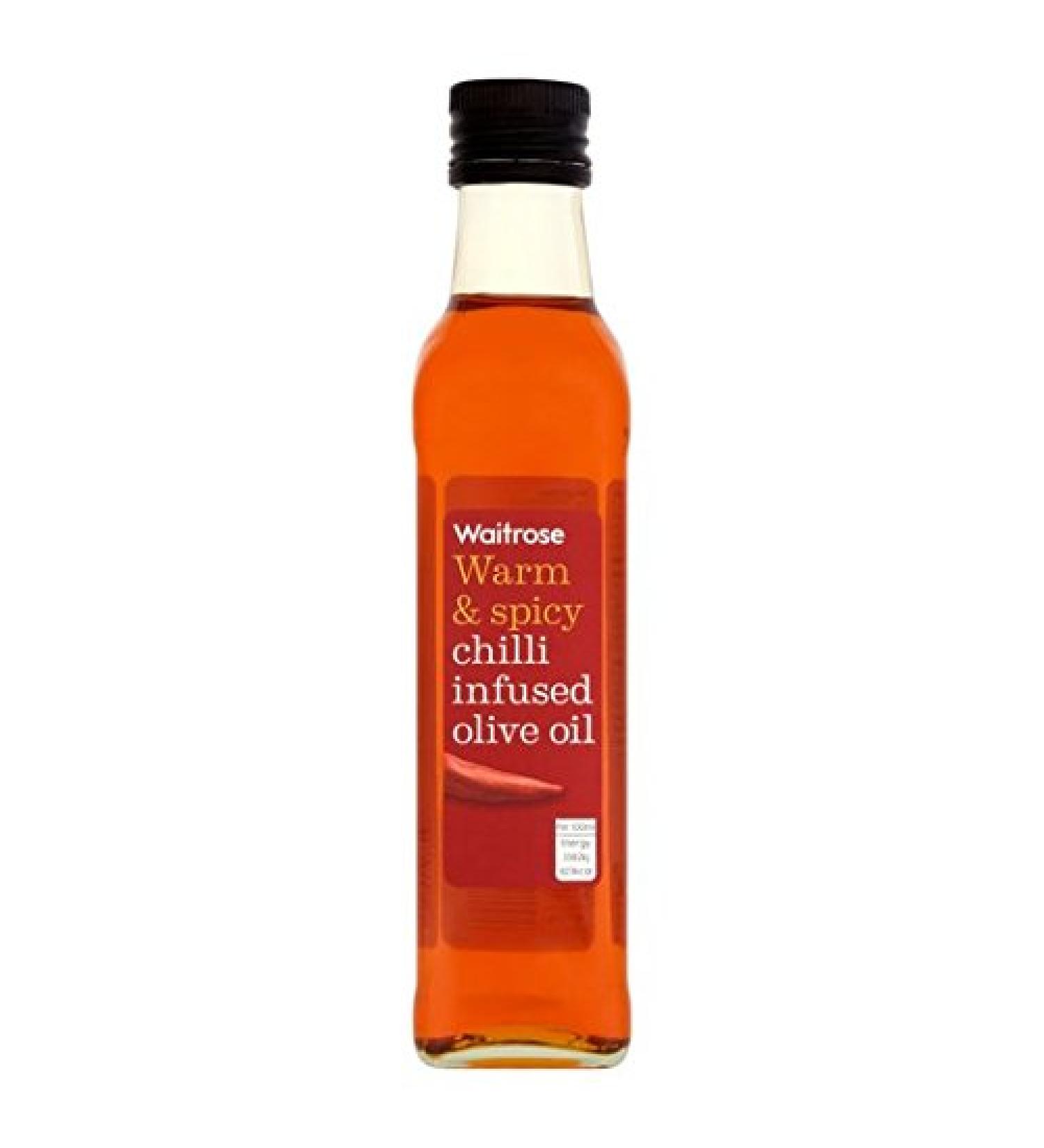 Waitrose Waitrose Chili Infused Olive Oil 250ml