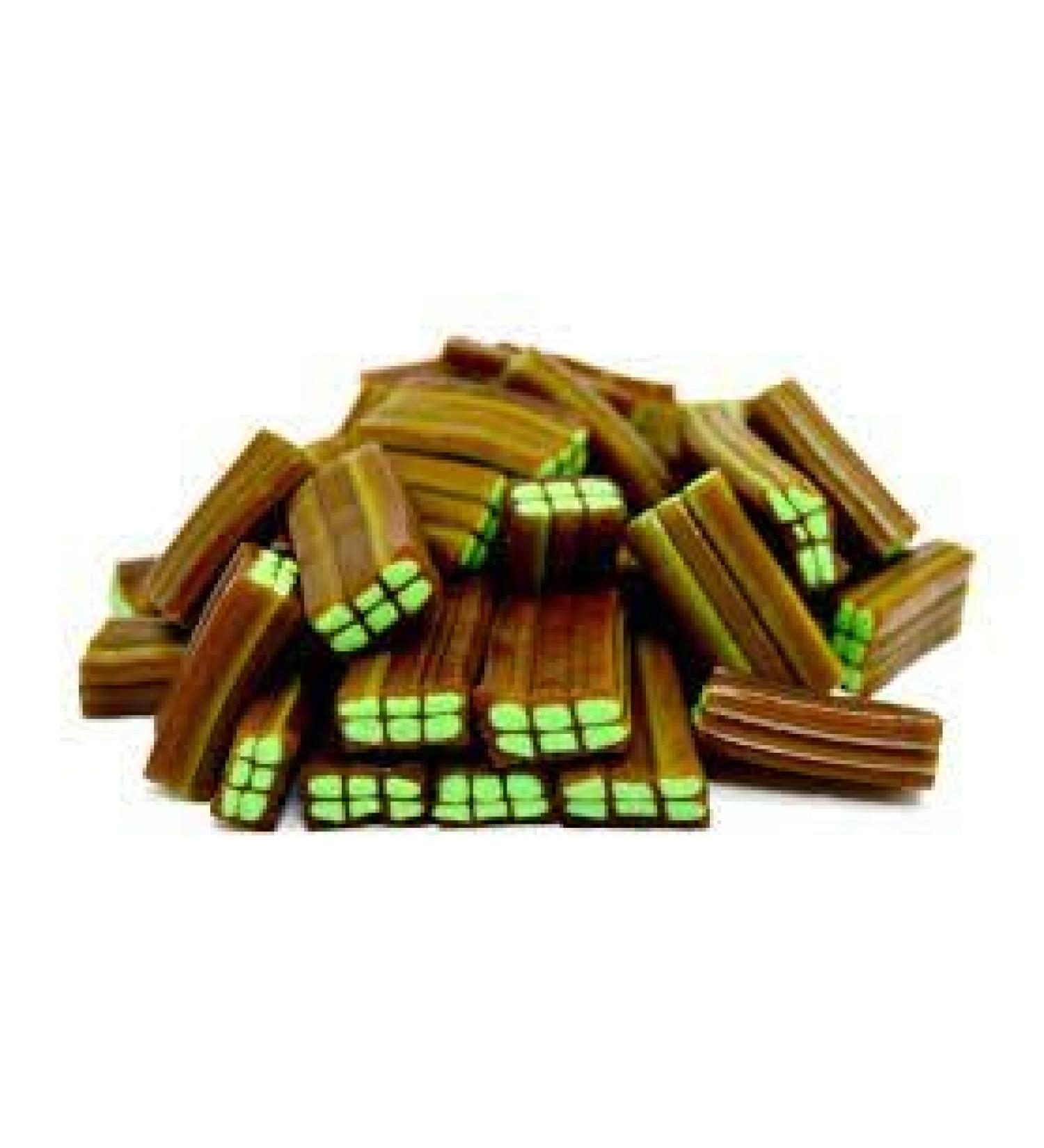 1kg Cola Flavoured Liquorice Cream Bricks - Fondant Filled Cola Bricks - Halal