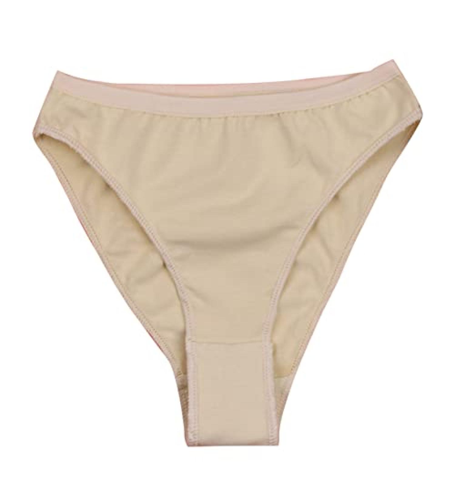 TiaoBug Girl Ballet Dance Briefs - High Cut Seamless Gymnastics Underwear, Nude 5-6 - Buy Online on GoSupps.com