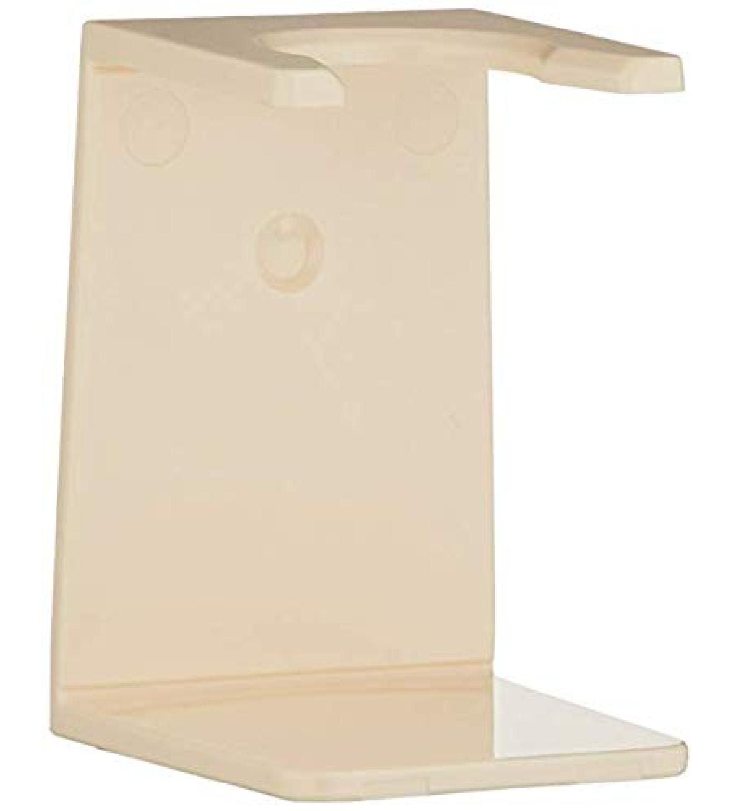 G.B.S Ivory Shaving Brush Drip Stand - Prolongs your Wet Shaving Brush Life | Convenient  Durable Material Wet Environment| Shaving Accessory (Clean, Dry & Fresh)