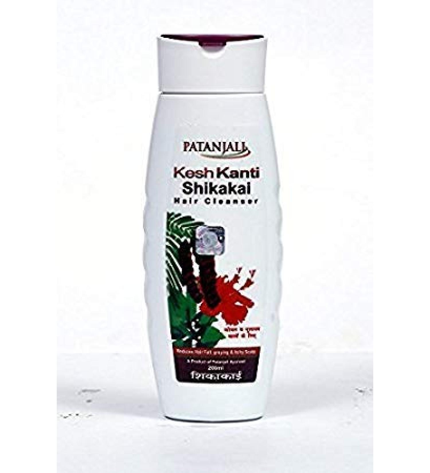  Patanjali Patanjali Kesh Kanti Shampooing Shikakai 200 ml - Buy Online on GoSupps.com