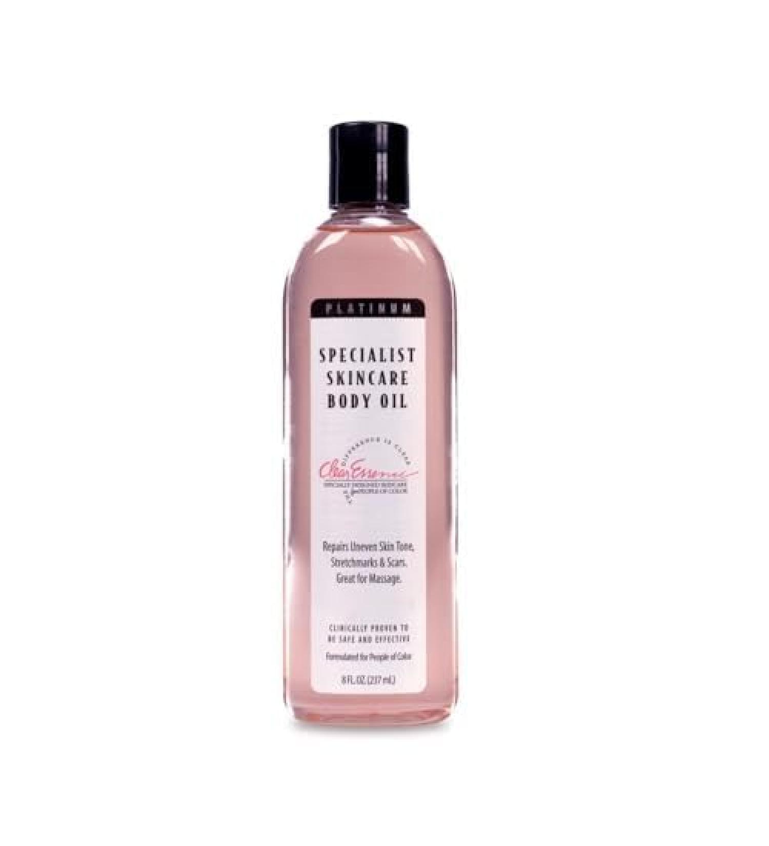 Clear Essence My Natural Beauty Skin Tone Specialist Body Oil - Deep Moisturizer for Dry Skin Scars & Stretch Marks - 8 Oz Natural Skincare for Men & Women - Buy Online on GoSupps.com