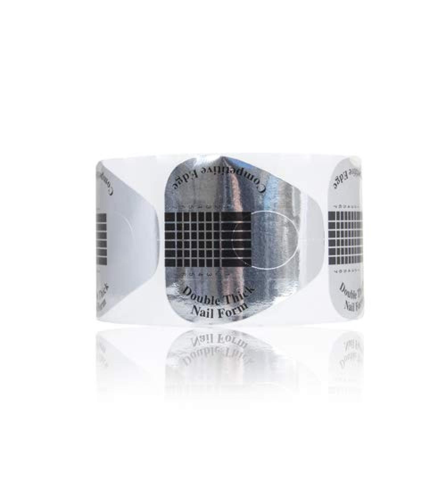 Profico Nail Template | Self-Adhesive Gel & Acrylic Nail Extension Stencils | 500 Pieces Silver | International Shipping Available - Buy Online on GoSupps.com