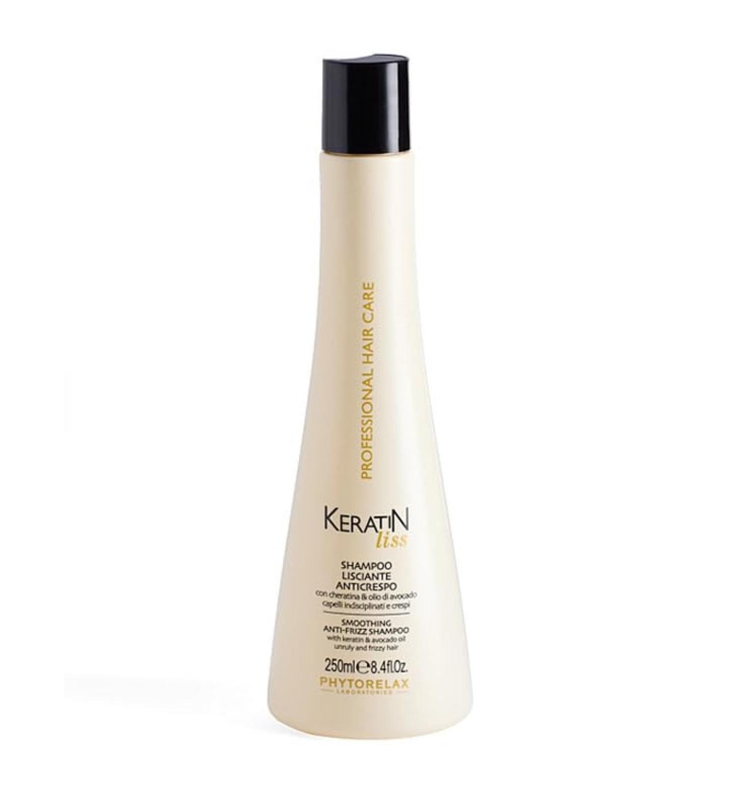 Keratin Liss Smoothing Anti-Frizz Shampoo 250 ml - Premium Italian Import for Silky Hair - Buy Online on GoSupps.com