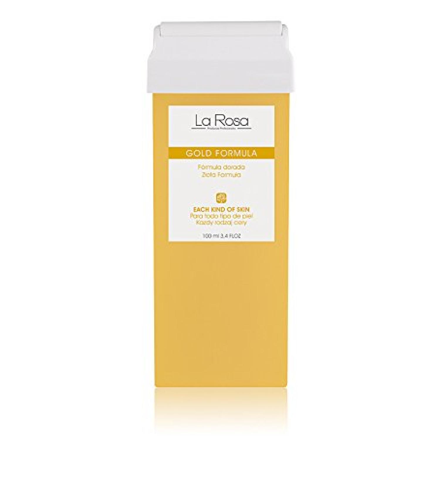 La Rosa - Wax cartridges 100 ml - GOLD FORMULA All skin types low application temperature medium density