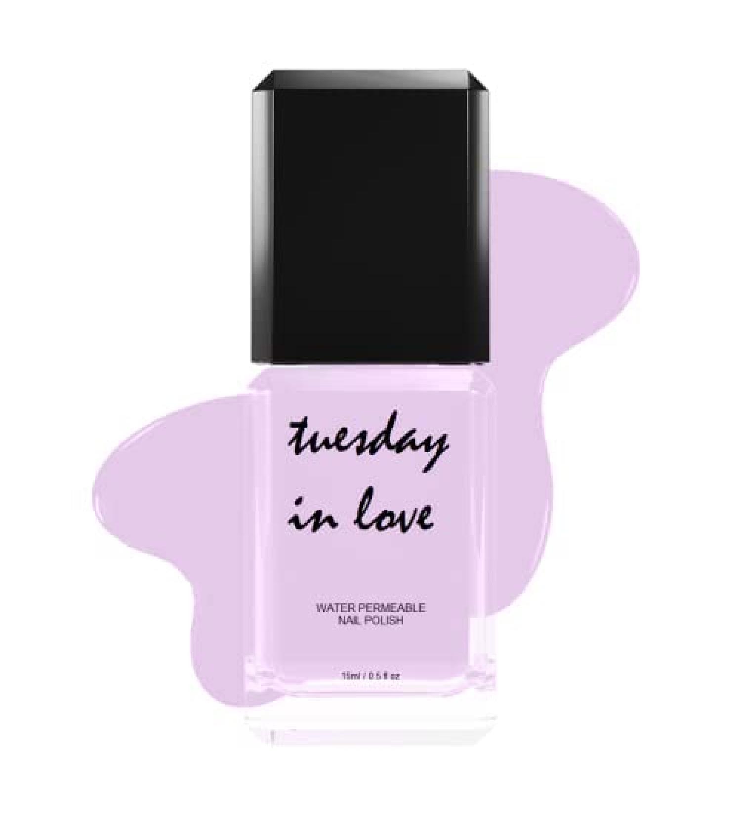 Halal Nail Polish by Tuesday in Love - WUDU & Ablution Permissible, Vegan & Breathable - Fast Drying Cruelty-Free Nail Polish - ISNA Canada Certified (Hold My Hand) - Buy Online on GoSupps.com