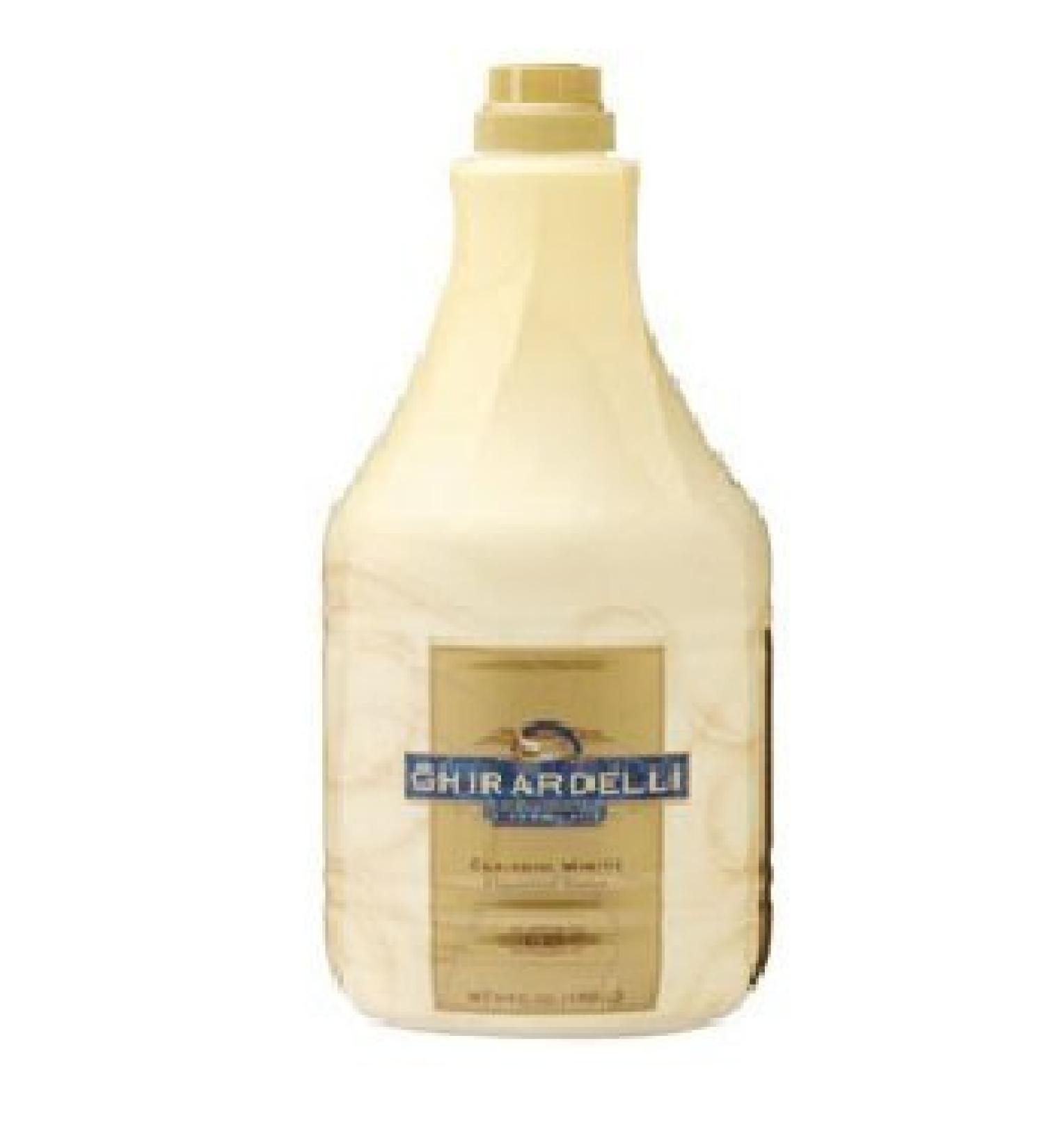 Ghirardelli Chocolate Flavored Sauce Classic White Chocolate 89.4 - Ounce Container by Ghirardelli