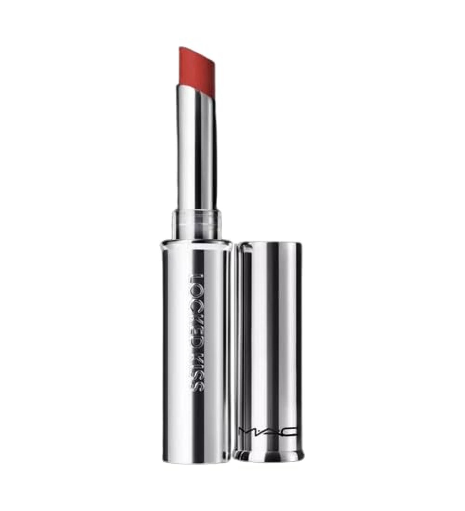Buy MAC Locked Kiss 24 Hour Extra Chili Lipstick for Women - 0.06 oz - International Shipping Available - Buy Online on GoSupps.com