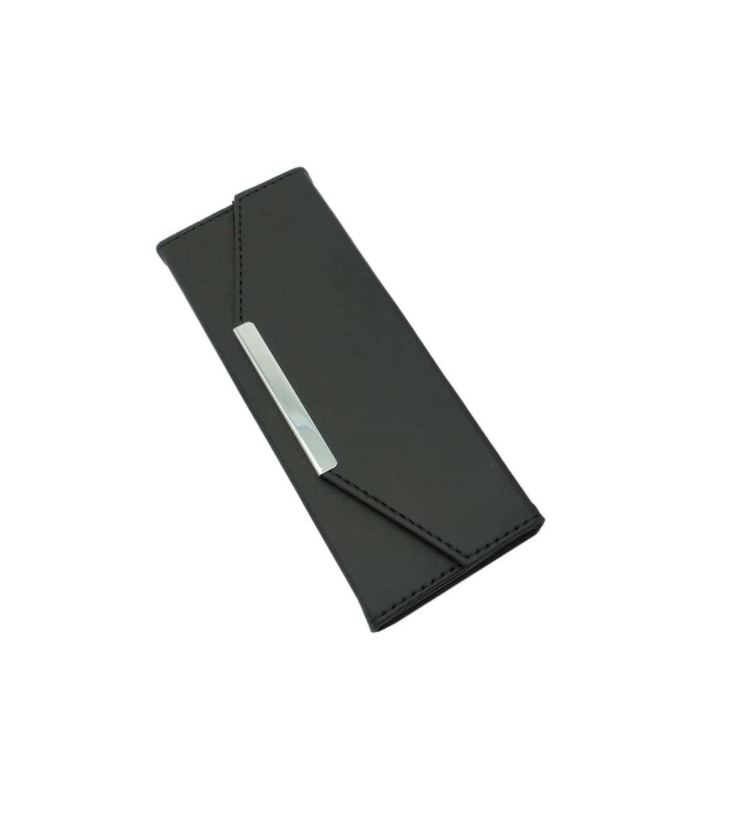 JIHUOO Black Eyelash Tweezers Case | Portable Storage Box for Eyelash Tweezers | Empty Tweezers Container Bag - International Shipping - Buy Online on GoSupps.com