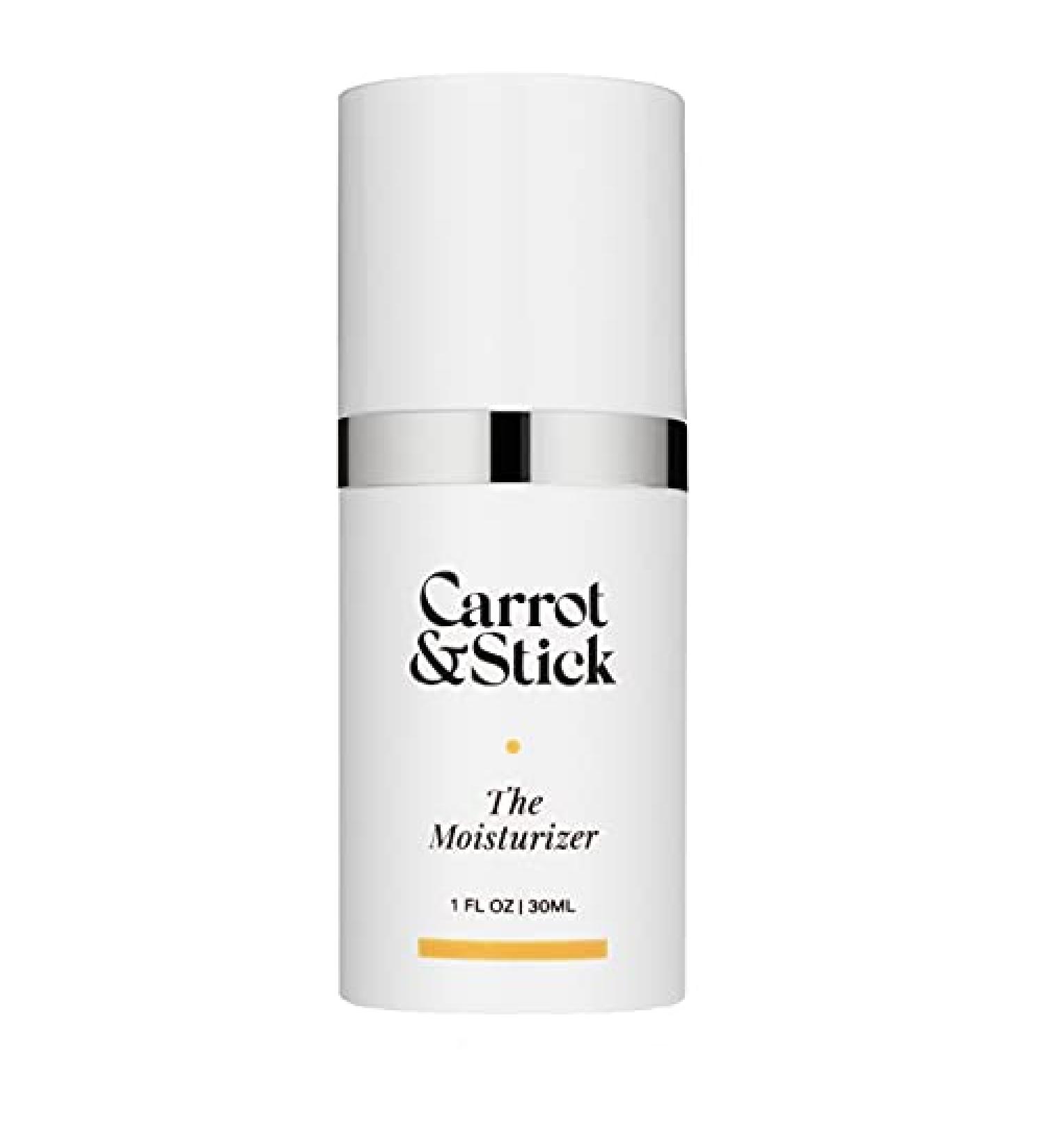 CARROT & STICK The Moisturizer - Antioxidant Skin Moisturizer with Plant Proteins, Vitamins, Peptides - 1oz - Buy Online on GoSupps.com