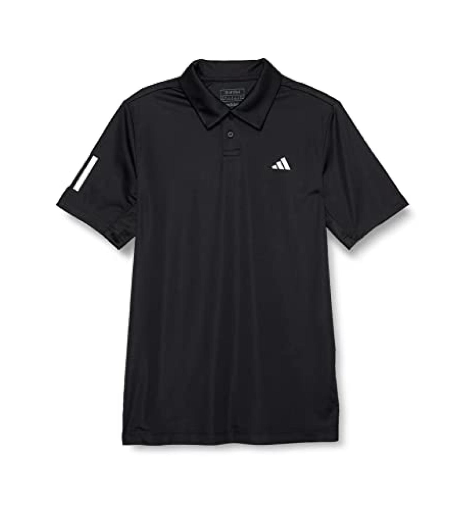 ★ adidas★ Club 3S Tennis Polo Shirt HS3268 adidas Club 3-Stripe Men's Tennis Polo White