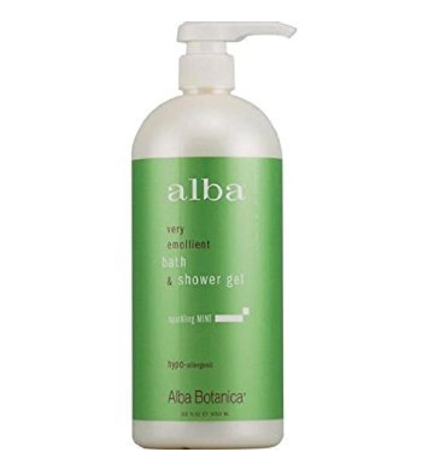 Alba Botanica Bath&Shwr Gel Mint 32 Fz