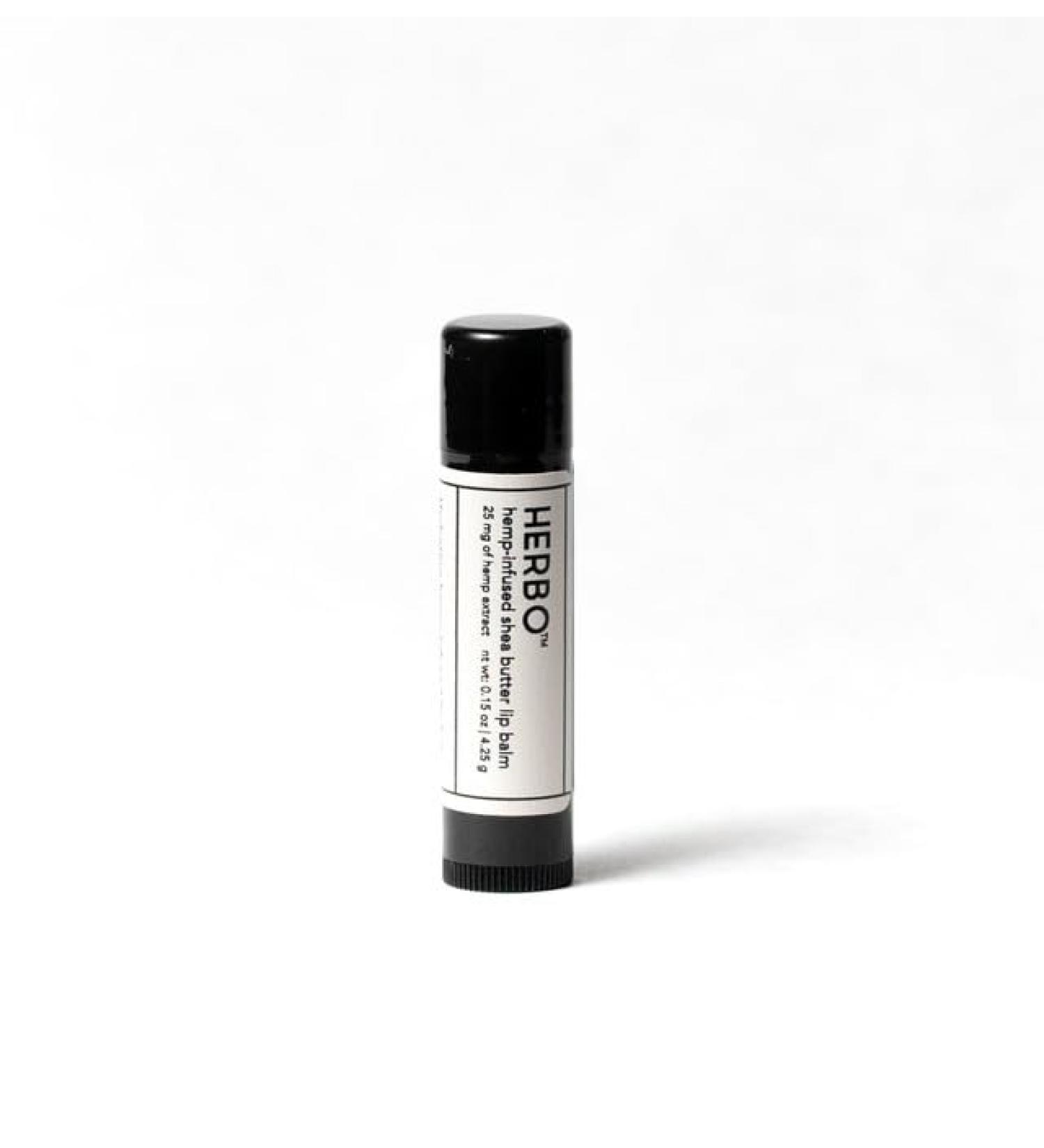 Herbo Shea Butter Lip Balm - Hydrating Natural Coconut Oil & Hemp-Infused Moisturizer for Dry Lips - Vegan & Silicone-Free Lip Care for Women & Men - Buy Online on GoSupps.com