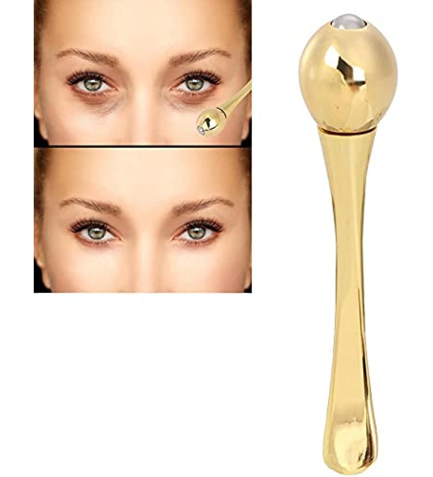  Tbest Eye cream massager spoon eye cream spoon for anti-wrinkle and anti-aging facial massage - Buy Online on GoSupps.com