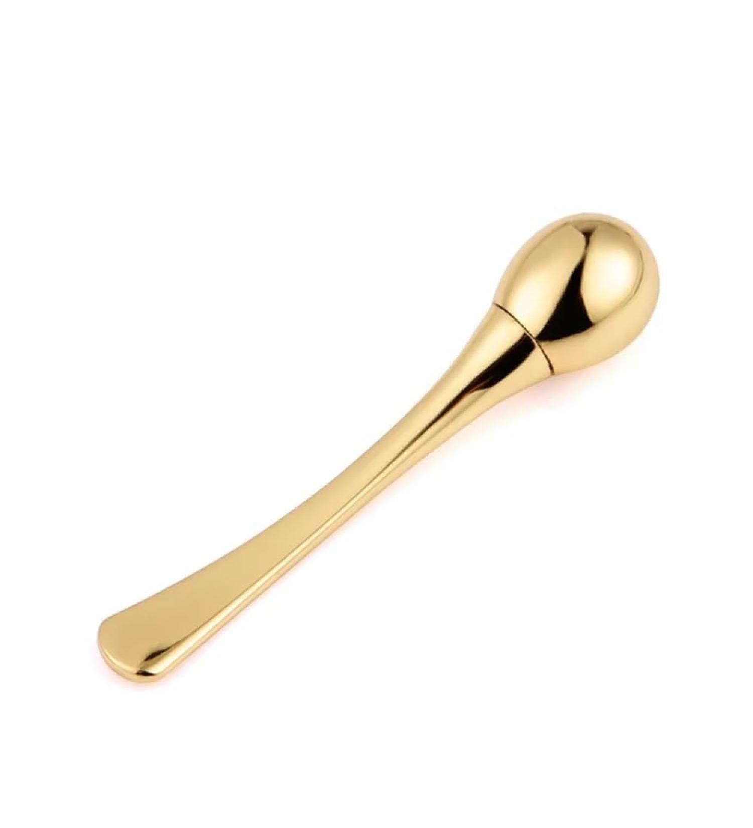 Mini Facial Massage Stick & Eye Roller - Face Lifting Cream Applicator (Gold Style 2) - Shop Now - Buy Online on GoSupps.com