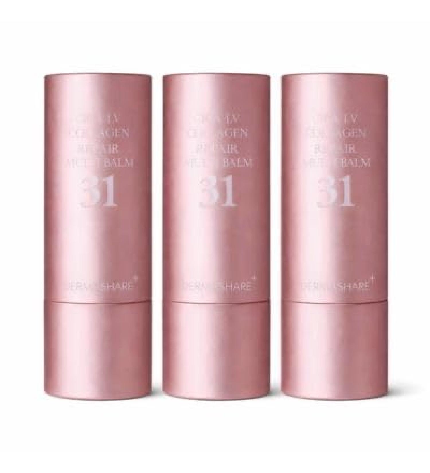 DERMASHARE Collagen Repair Multi Balm Stick Value Trio (3Pack) Anti-Aging Wrinkle & Firming Care Long-Lasting Hydration Korean Skincare Made in Korea (0.38 oz x 3) - Buy Online on GoSupps.com