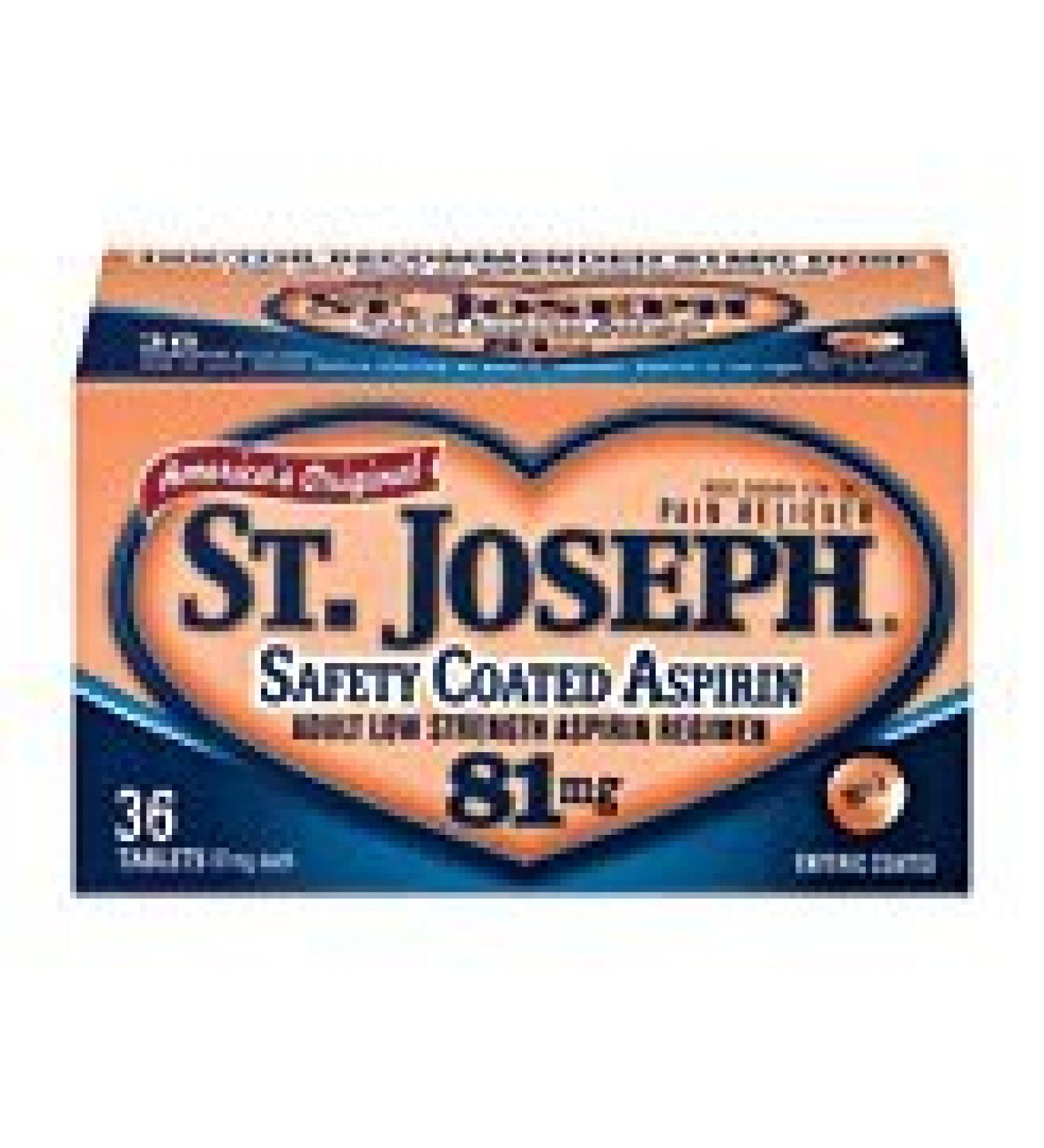 Misship - St. Joseph Safety Coated Asprin 81mg 36ct