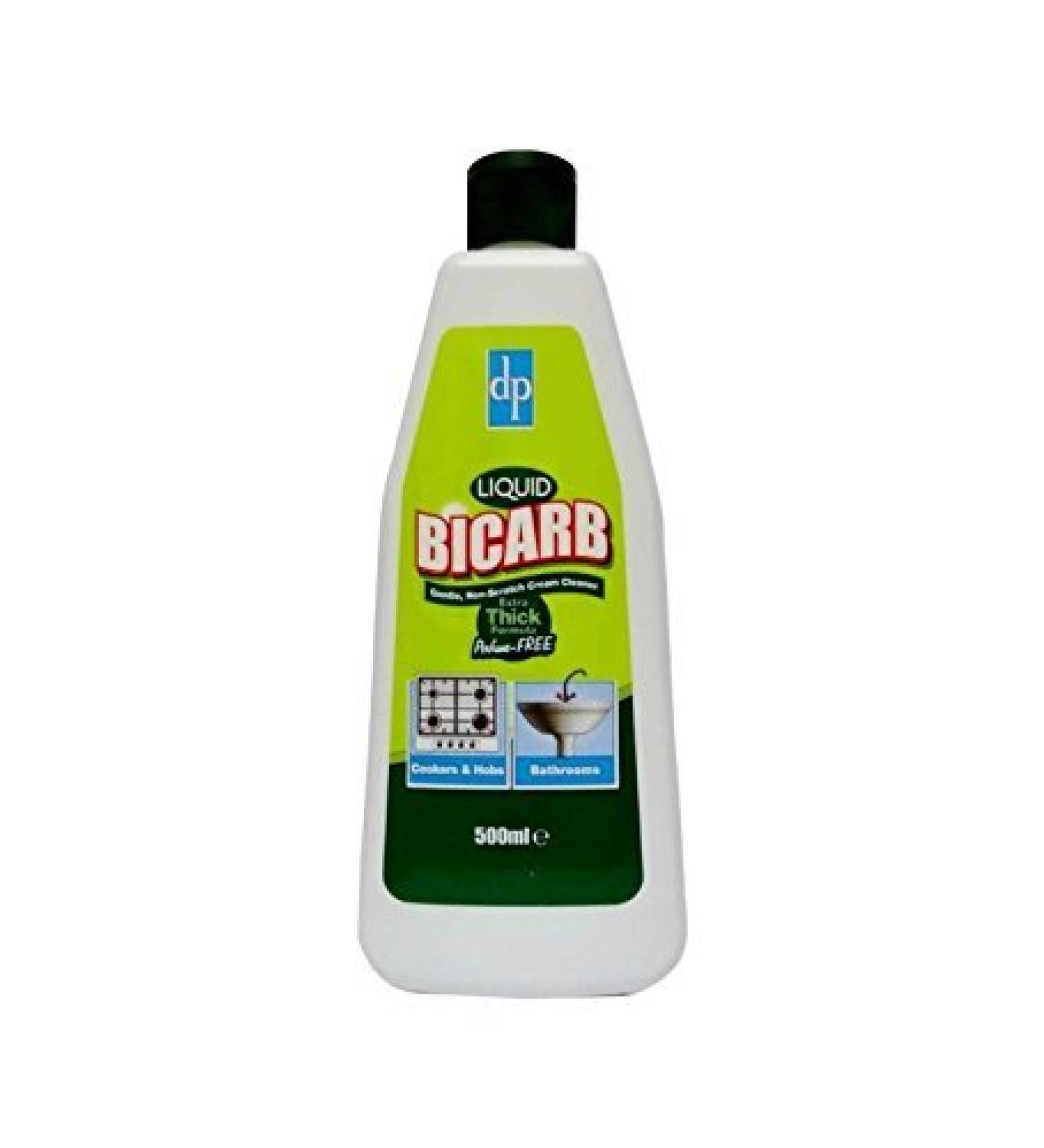 Dri Pak Liquid Bicarb 500ml Gentle Non Scratch Cream Cleaner x 2