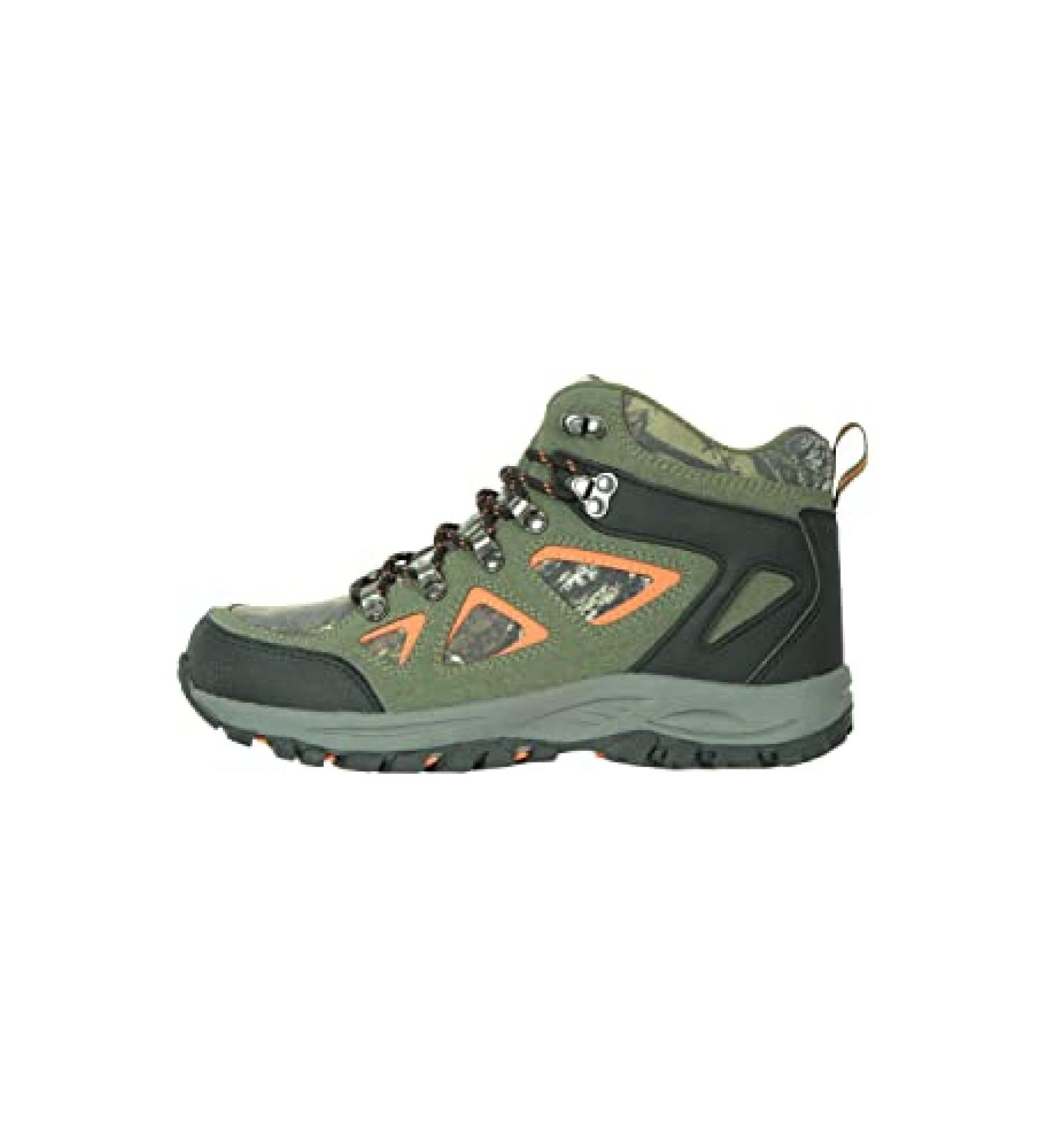 Mountain Warehouse Kids Waterproof Hiking Boots - Breathable Shoes, Khaki - Size 4 - Buy Online on GoSupps.com