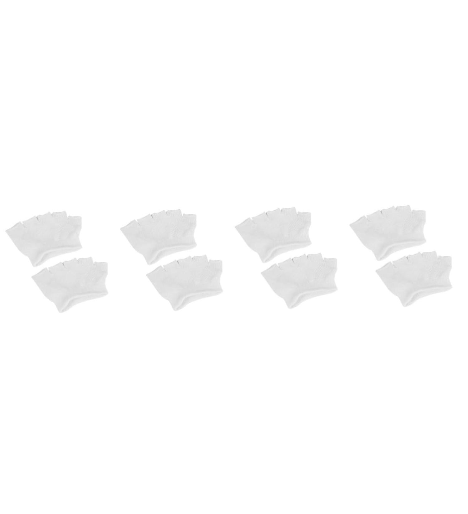 Buy Frcolor 16 Pairs Peep-Toe Socks | Cotton Heel Cushion No-Show Socks for Women | Invisible Five Toe Liner for Sneakers & Sandals - International Shipping Available - Buy Online on GoSupps.com