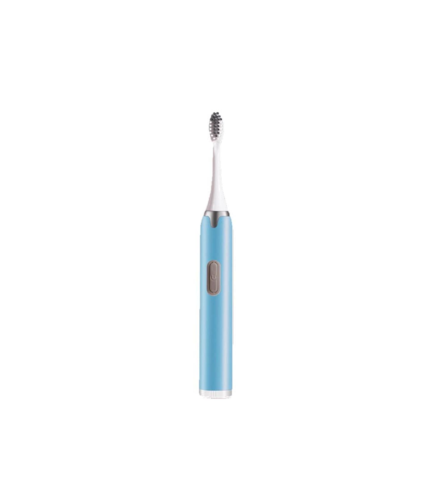 Buy Sonic Electric Toothbrush - Soft Hair Portable Travel Kit 2 Heads Blue - Best International Shipping - Buy Online on GoSupps.com