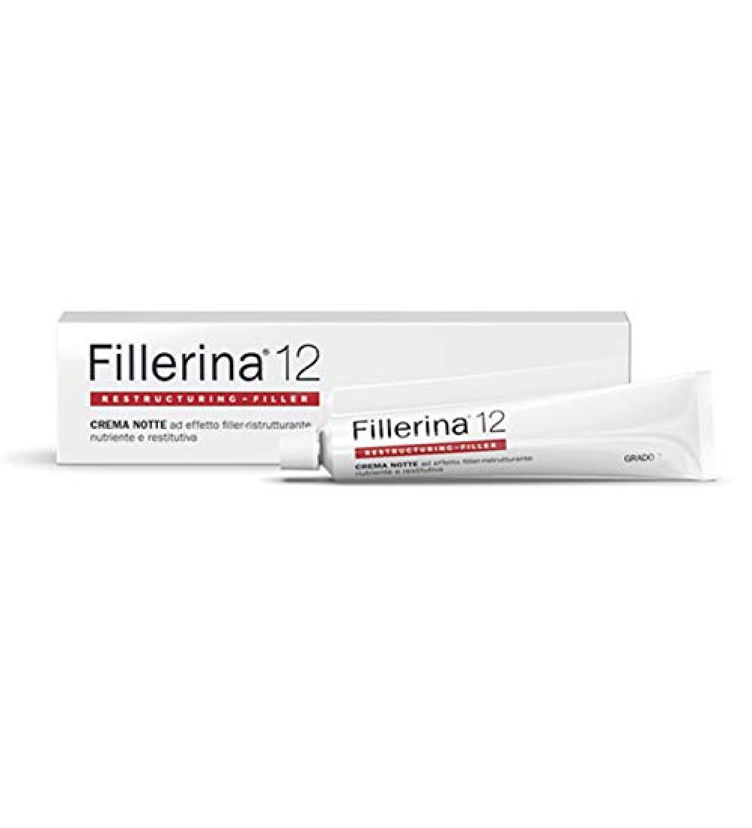 Labo FILLERINA 12 RESTRUCTURING FILLER night cream face face night antiaging grade 4 50 ml