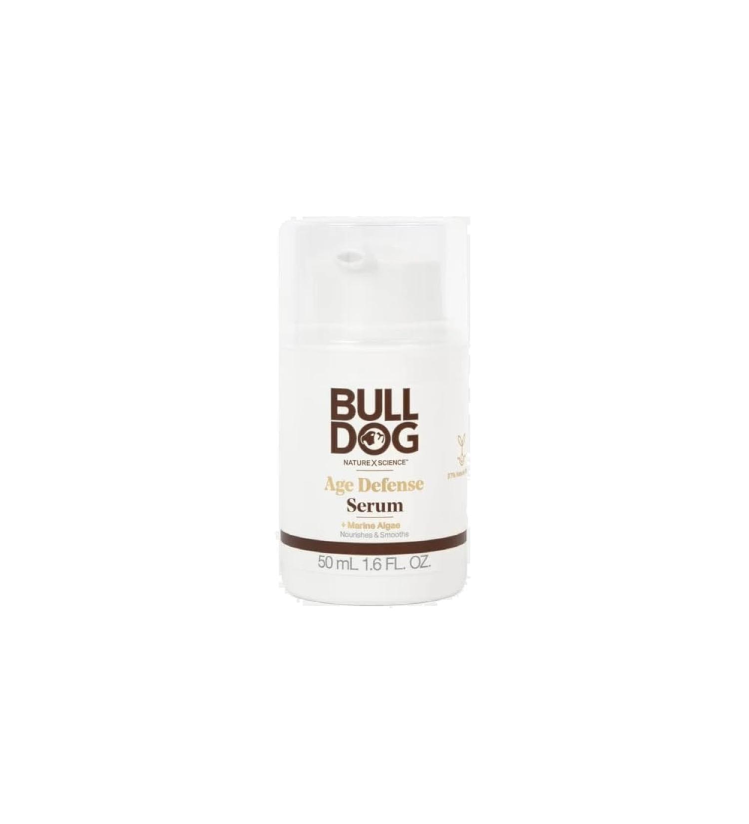 Buy Bulldog Age Defence Serum 50ml - Anti-Aging Skincare for All Skin Types | International Shipping - Buy Online on GoSupps.com