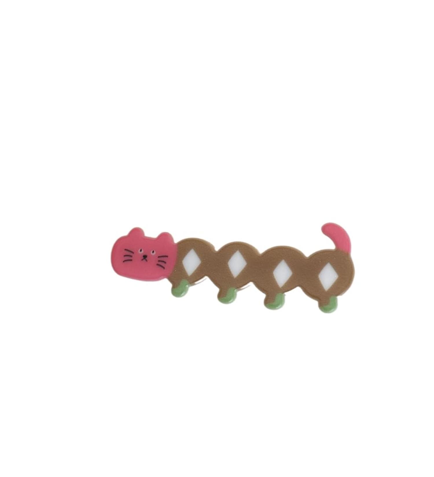 Limtula Acrylic Alligator Hair Barettes for Women Thick Thin Hair Cute Decorative Small Hair Clip Makeup Hair Clip Pink cat - Buy Online on GoSupps.com