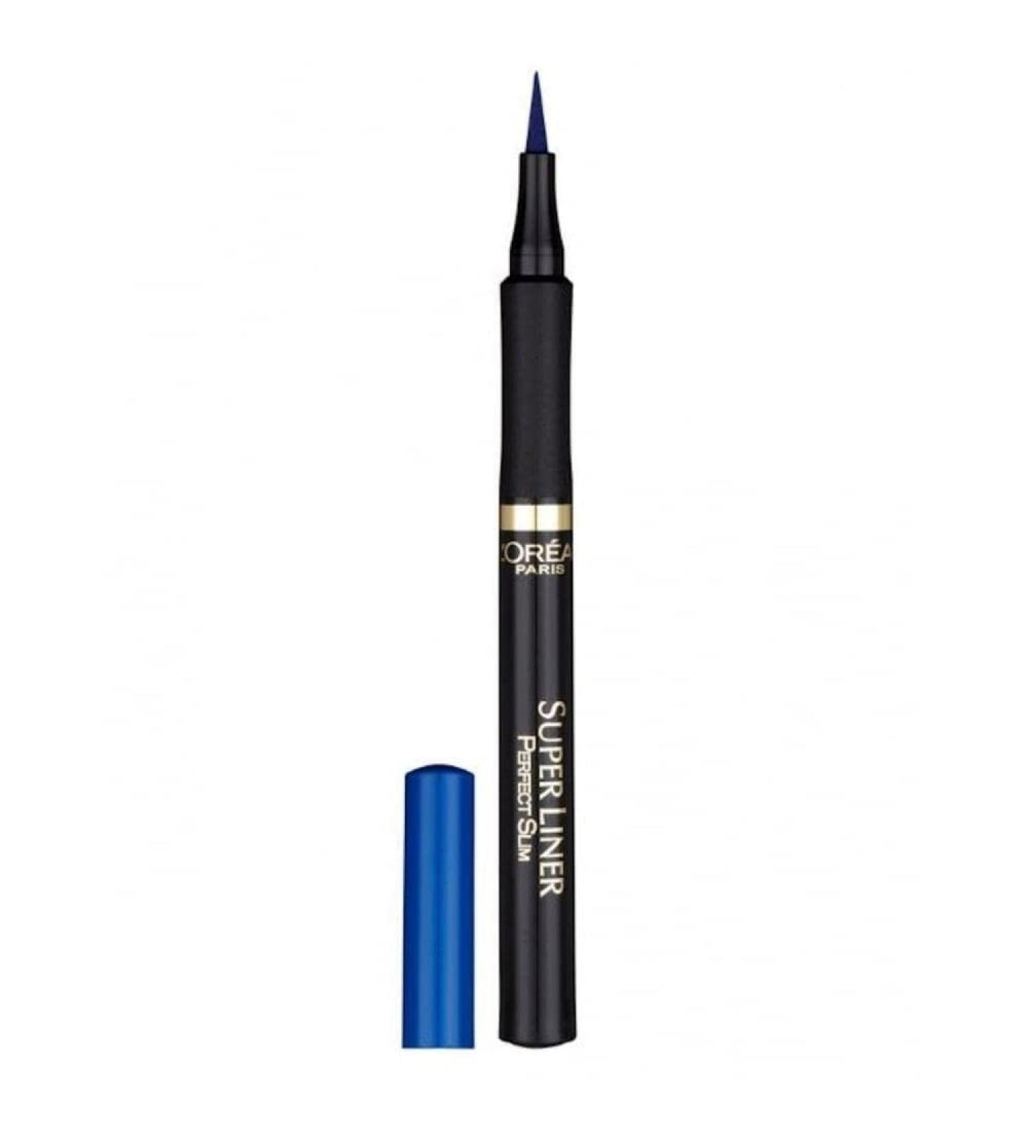 L'Oreal Paris Superliner Perfect Slim Eyeliner 6ml - Blue - Buy Online on GoSupps.com