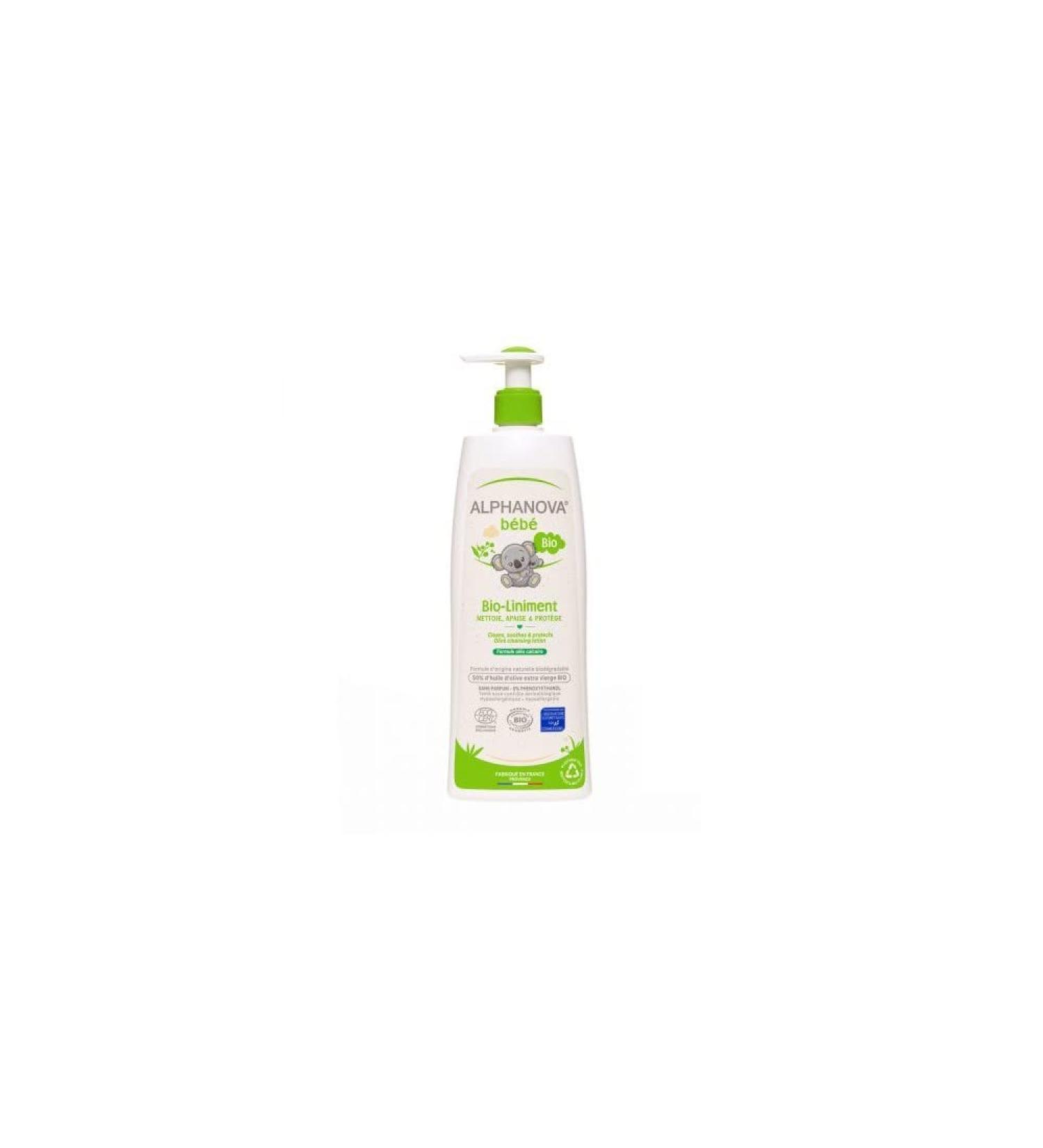 Alphanova Baby Olive Cleansing Lotion - Organic & Gentle Cleansing for Babies | International Shipping Available - Buy Online on GoSupps.com