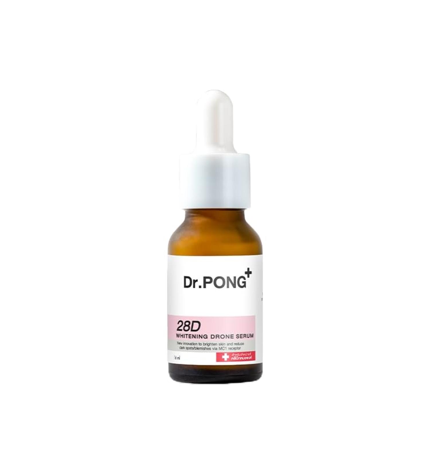 DrPONG 28D Drone Serum - Skin Enhancement with Niacinamide 5% | Reduces Water Loss | 0.56 Oz - Buy Online on GoSupps.com