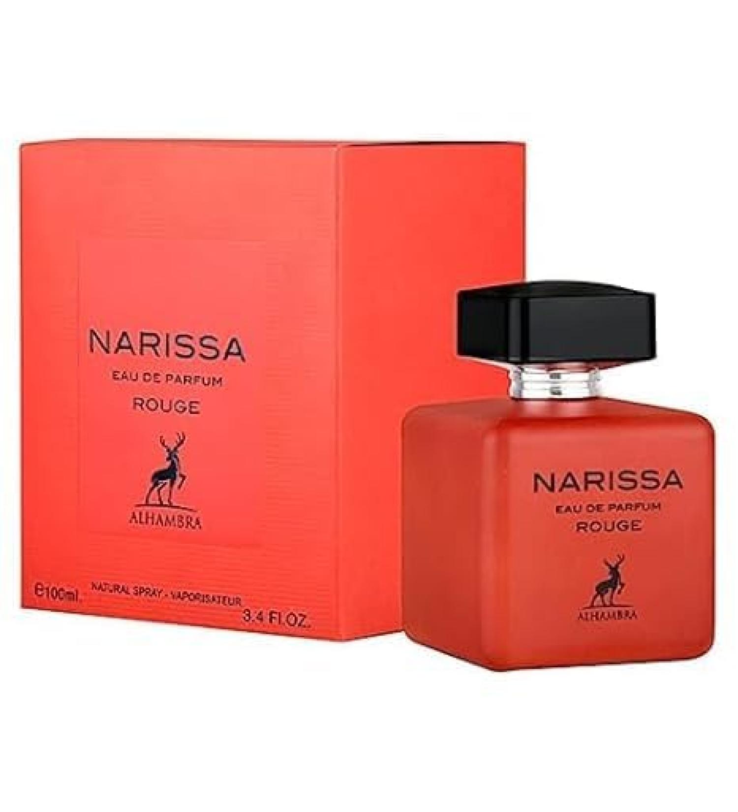 JP NARISSA ROUGE 100ml | LUXURY LONG LASTING FRAGRANCE | PREMIUM IMPORTED FRAGRANCE SCENT FOR MEN AND WOMEN | PERFUME GIFT SET | ALL OCCASION (Pack of 1)