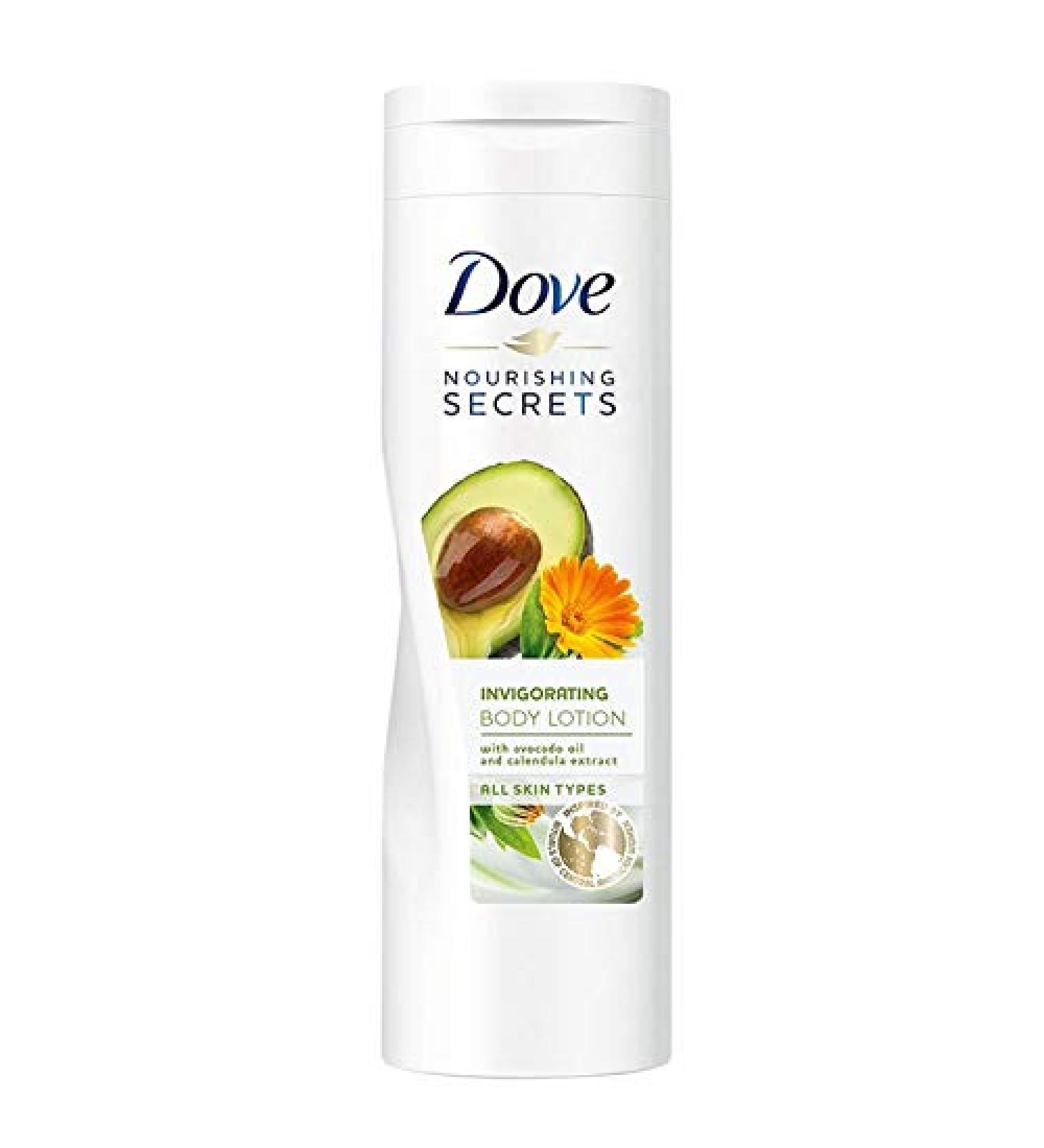 6 x Dove Body Lotion - Invigorating Ritual Avocado - for all skin types - 400ml