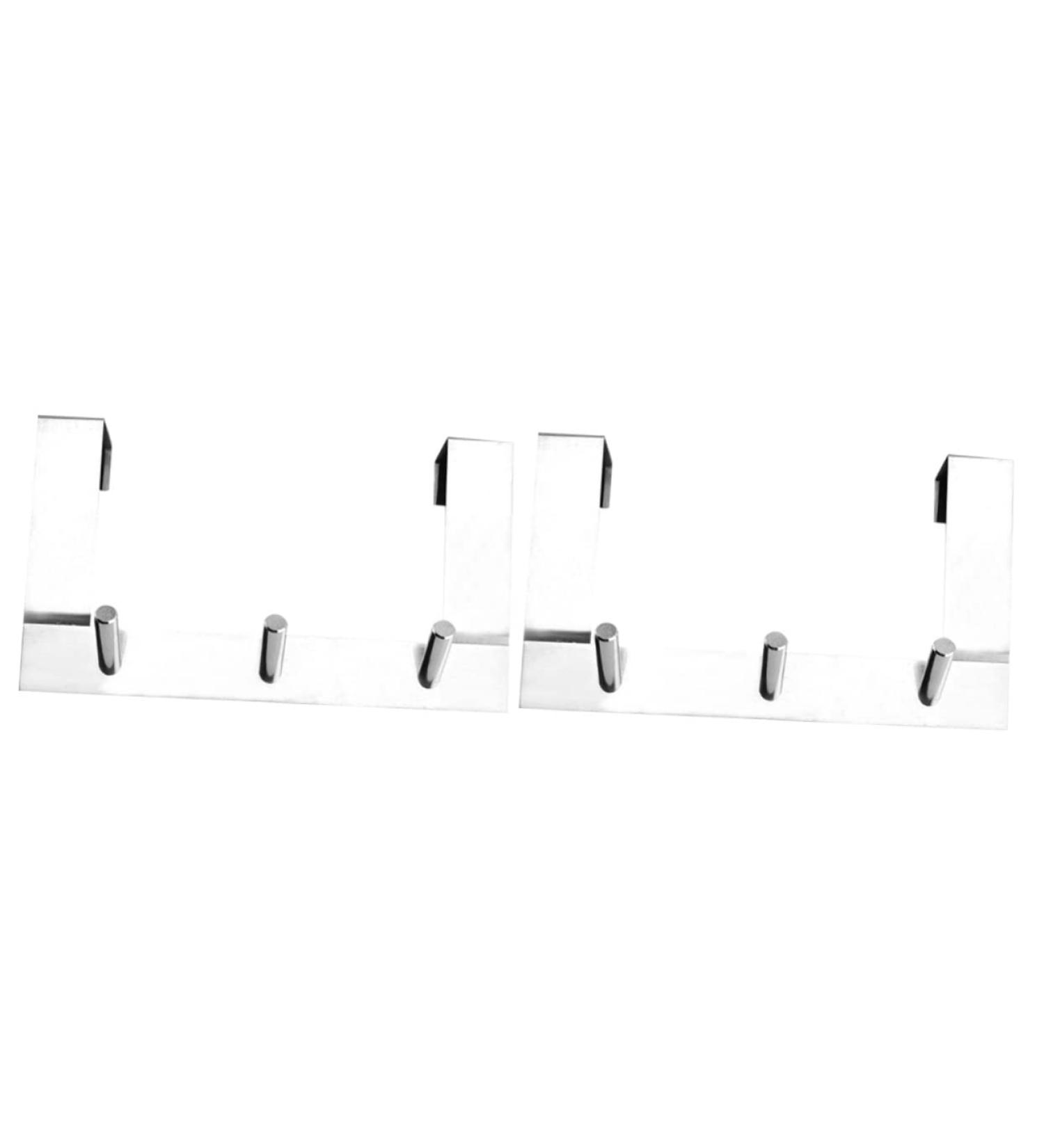 Ciieeo 2pcs Coat Hangers Over Door Towel Racks for Bathroom Hook Hanger Hook up Nail Coat Hook 21.3*12.4cmx2pcs As Shownx2pcs - Buy Online on GoSupps.com