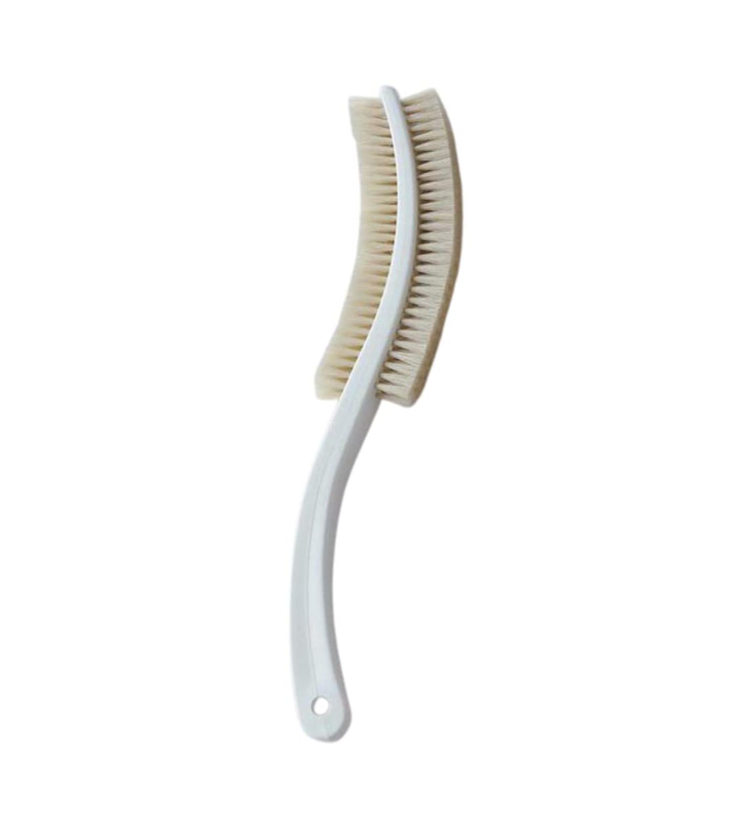 MEDOSAN Massage Brush with Long Handle | Natural Hair Bristles Shower Brush | International Shipping Available - Buy Online on GoSupps.com